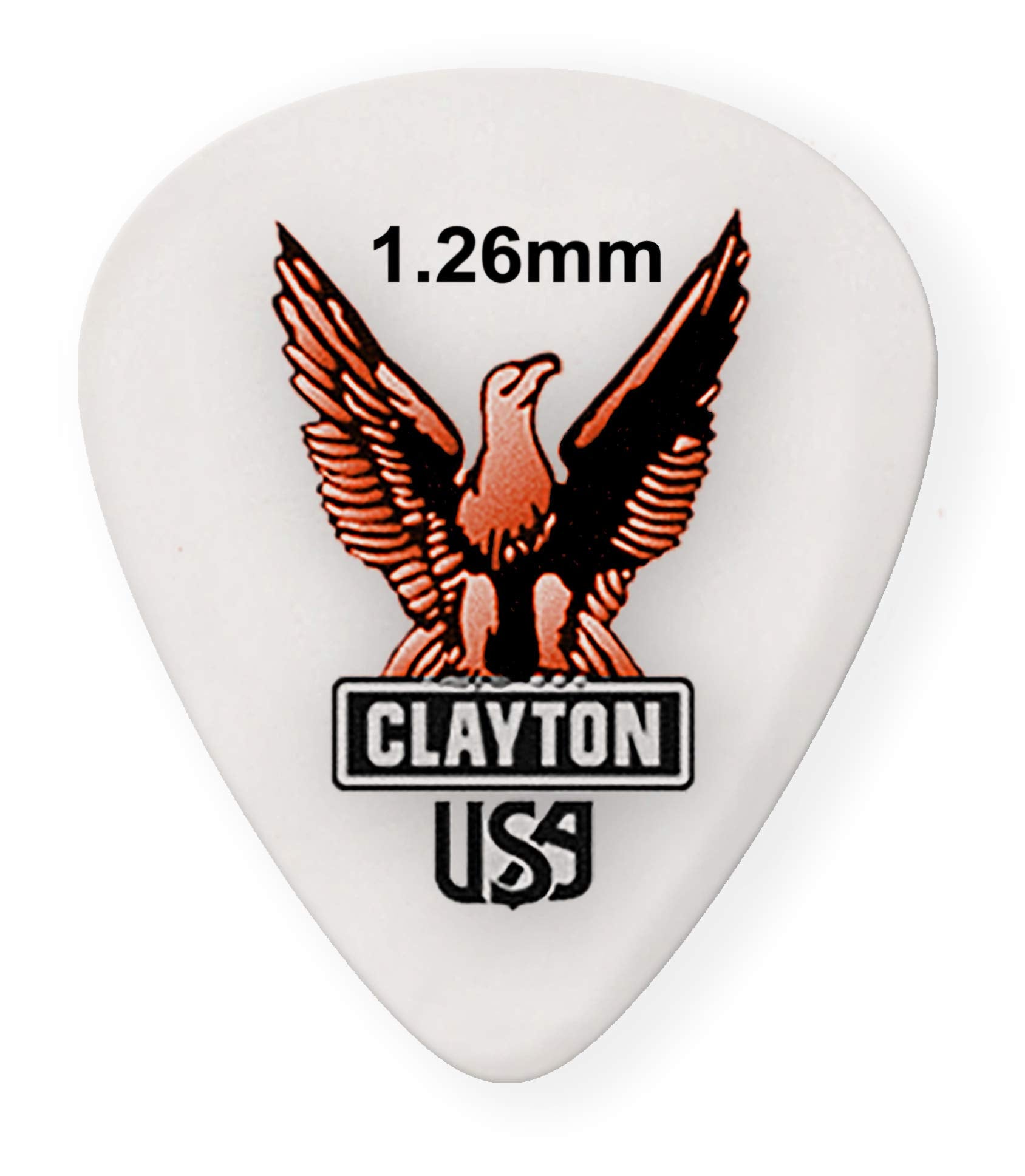 Clayton Picks Acetal S126/12 Guitar Picks