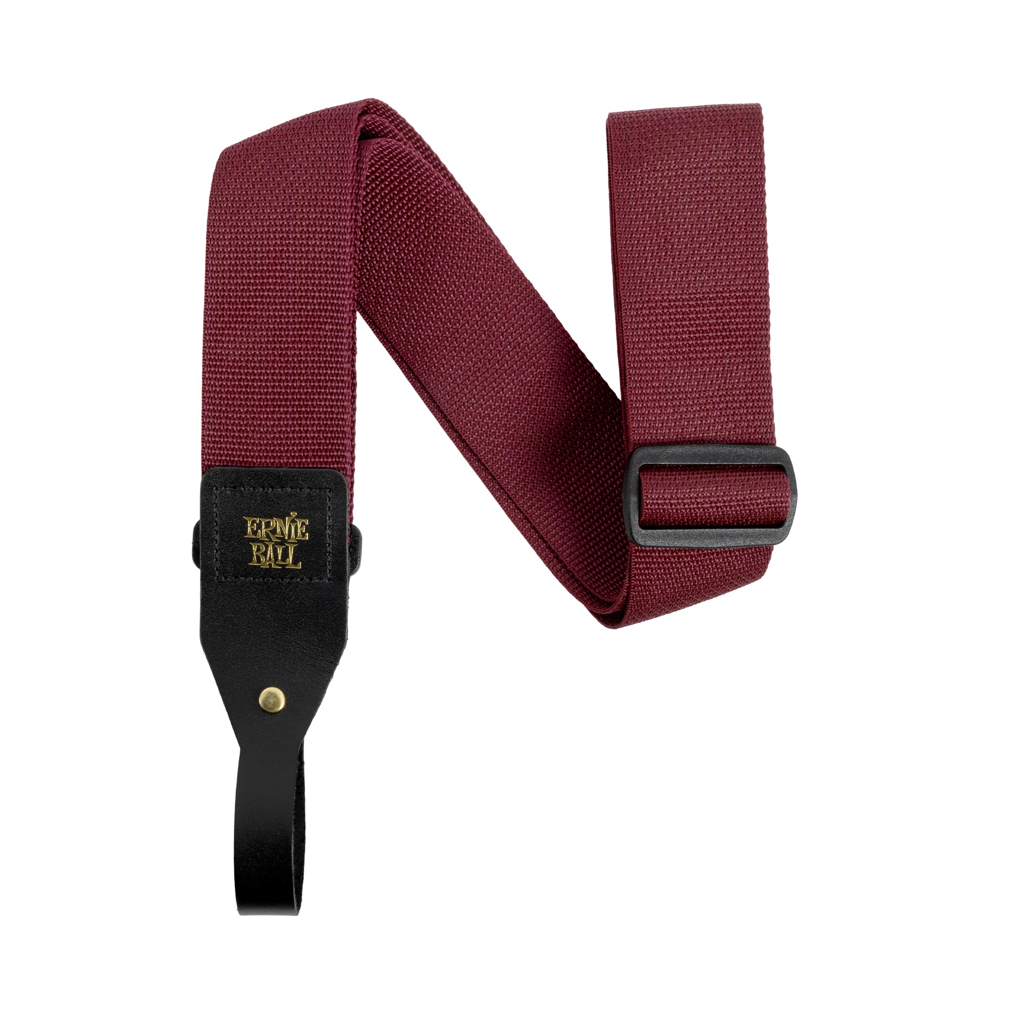 Ernie Ball Polypro Acoustic Guitar Strap - Burgundy (P05367)
