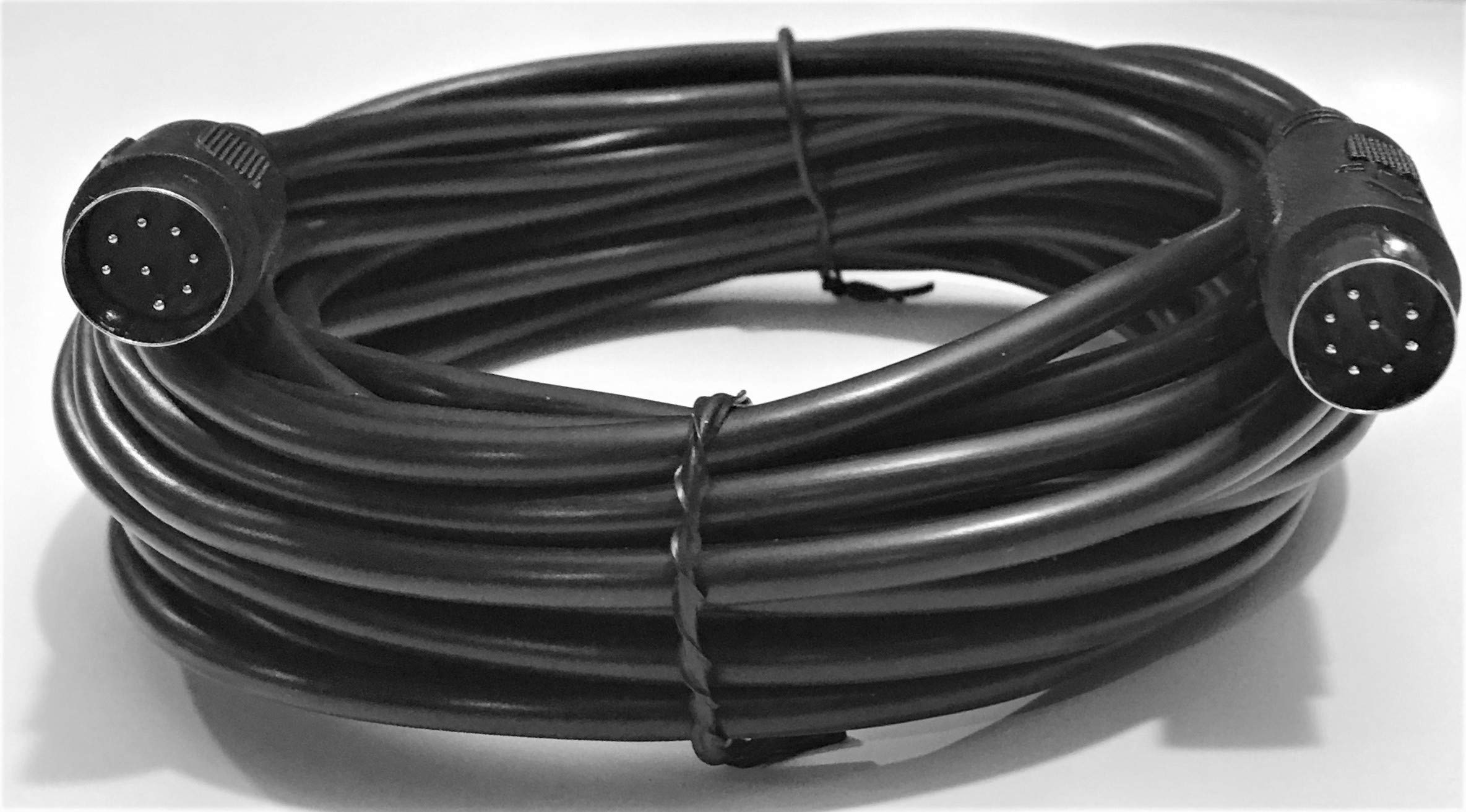 Kray Cables 25 Foot 8 Pin Din Compatible With Peavey Sanpera Footswitch Cable