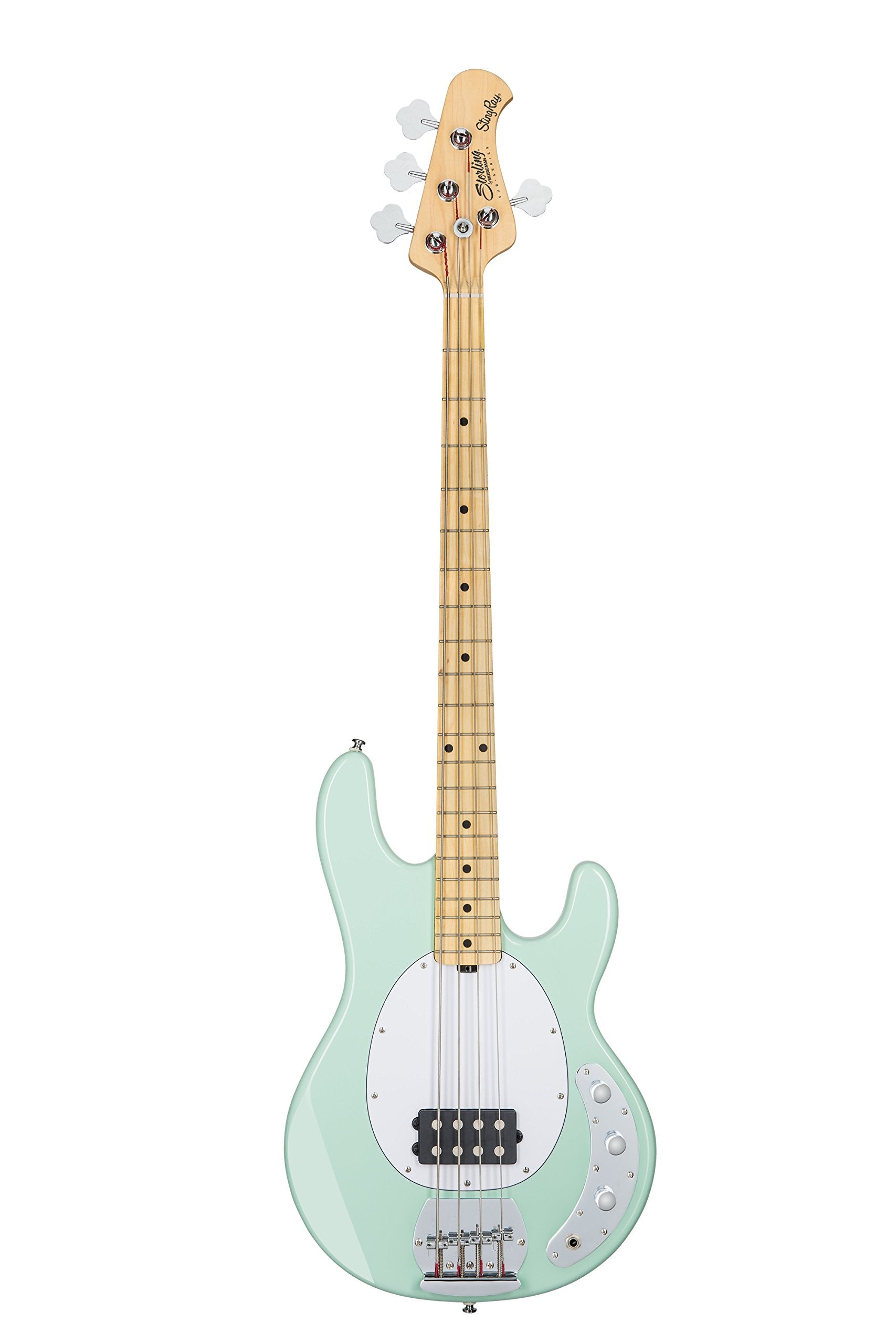 Sterling By Music Man Stingray Ray4 Bass Guitar In Mint Green