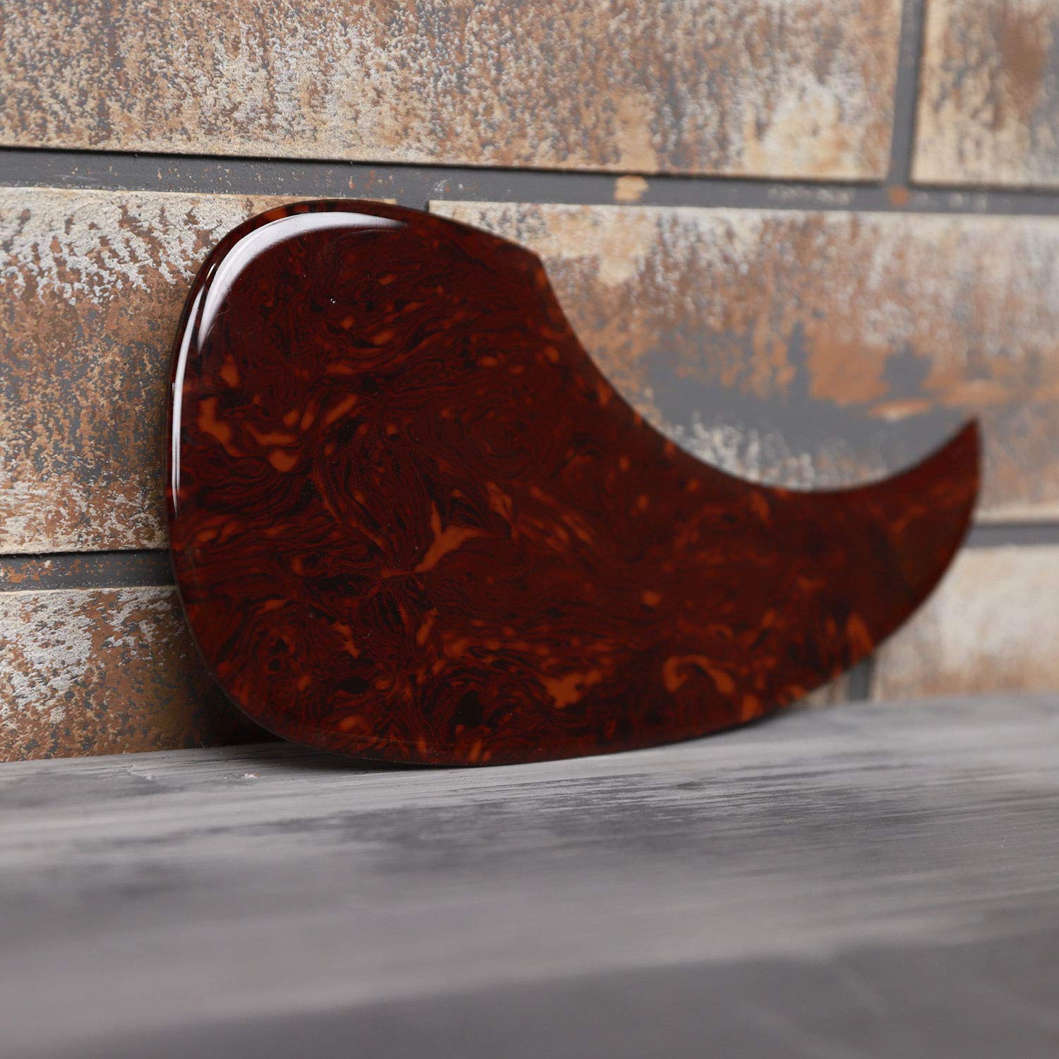 Vencetmat Acoustic Guitar Pick Guard for Most Martin - Elegant Coffee