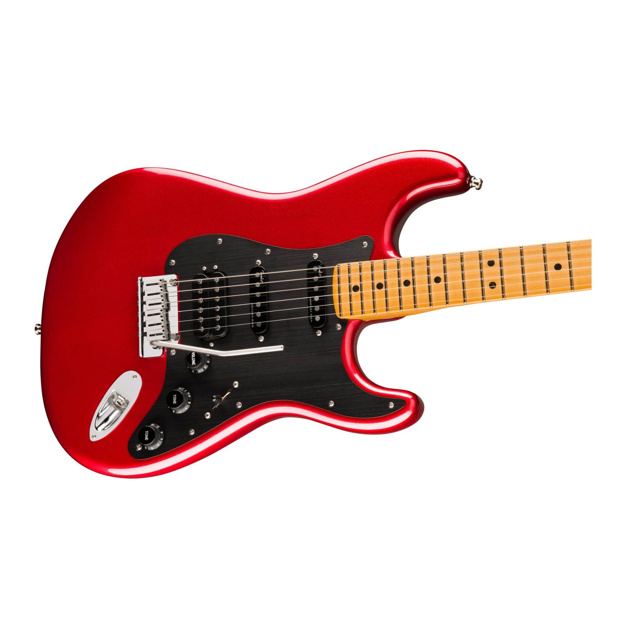 Fender American Ultra II Stratocaster HSS Electric Guitar - Sinister Red, Maple Fingerboard