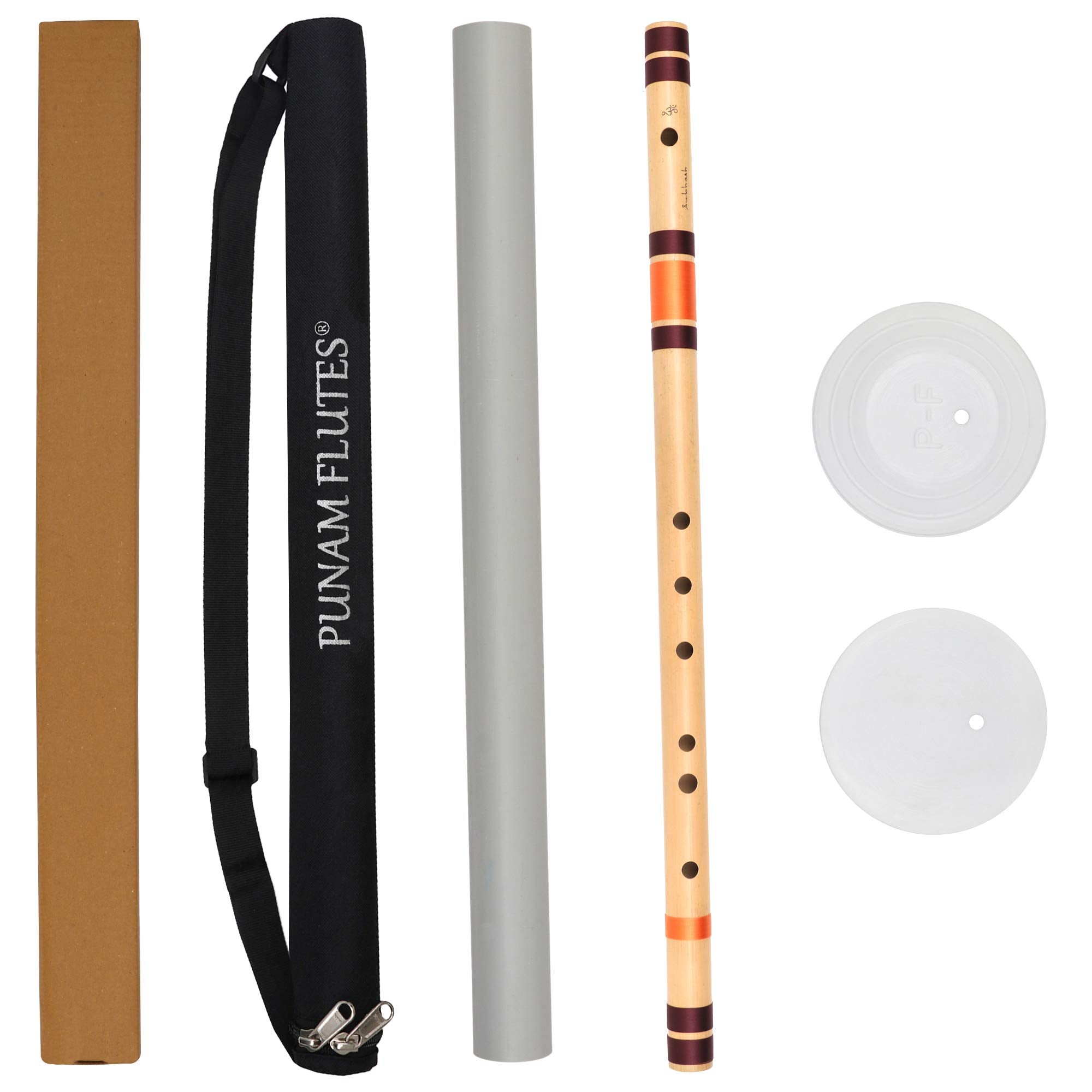 Punam Flutes F Natural Base Left Hand Size 28 Inches