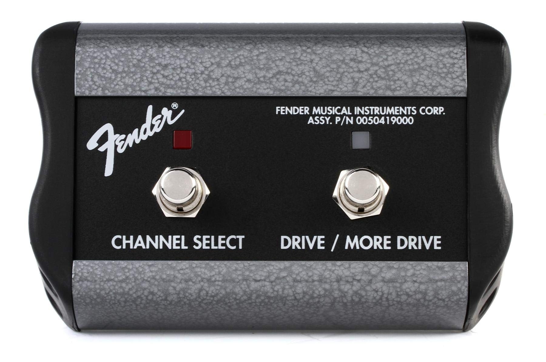 Fender 2-Button 3-Function Footswitch: Channel/Gain/More Gain With 1/4-Inch Jack