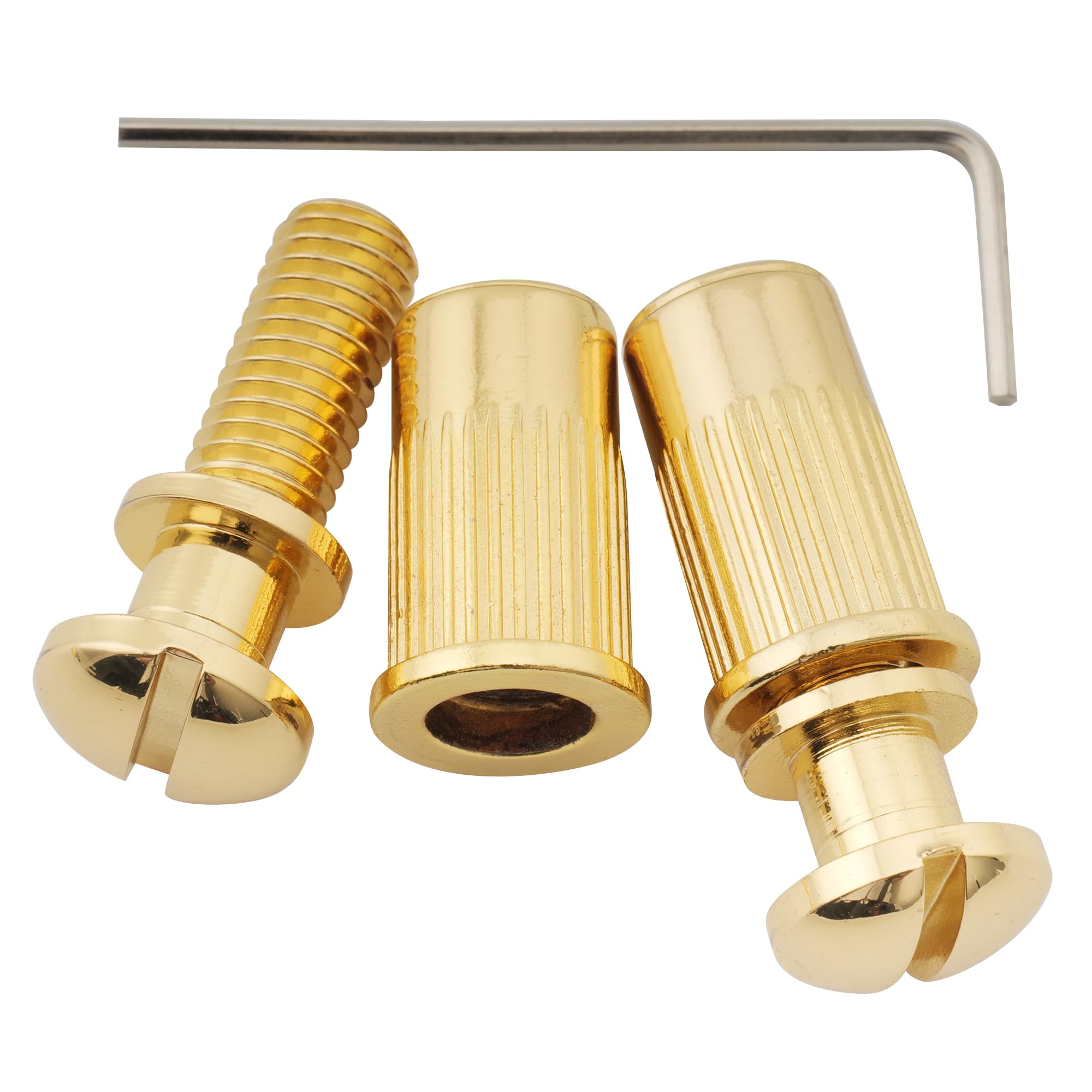 Wilkinson 52.5mm(2-1/16 inch) Adjustable Pigtail Style Wraparound Bridge Tailpiece for USA Les Paul/Epiphone Les Paul Junior SG