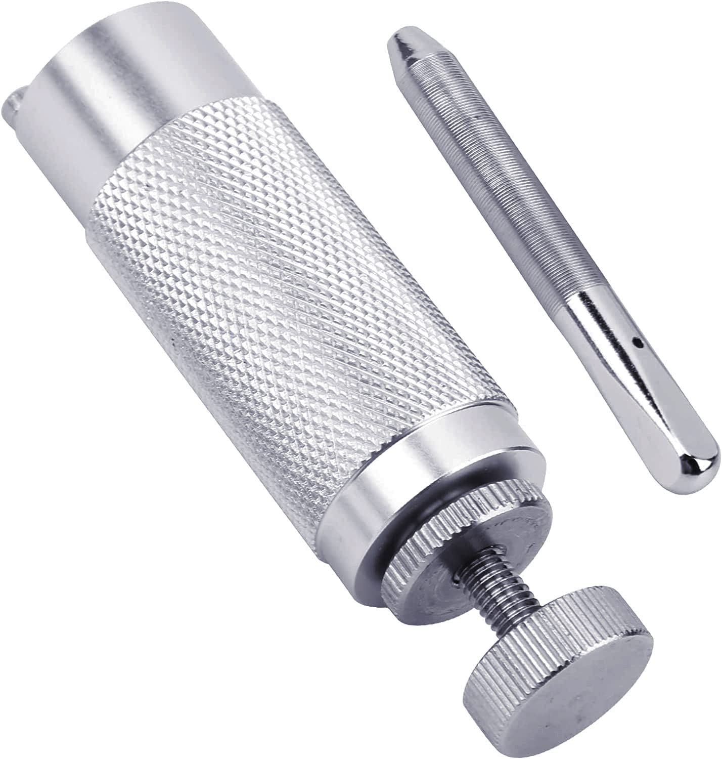 TUOREN Piano Tuning Chord Change String Winder Piano Accessories Tuning Around 3-Circle Semi Silver