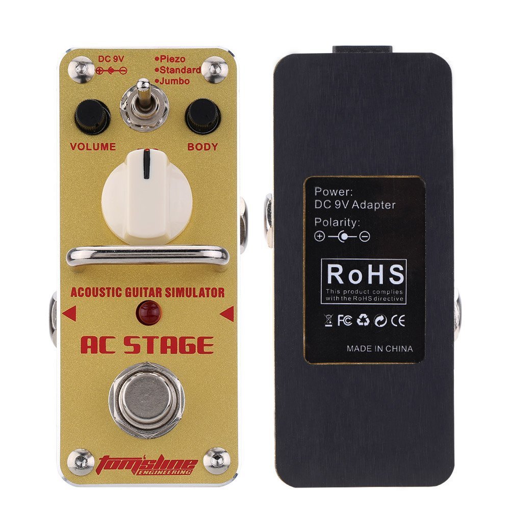 Tomsline AAS-3 AC Stage, Acoustic Guitar Simulator Pedal