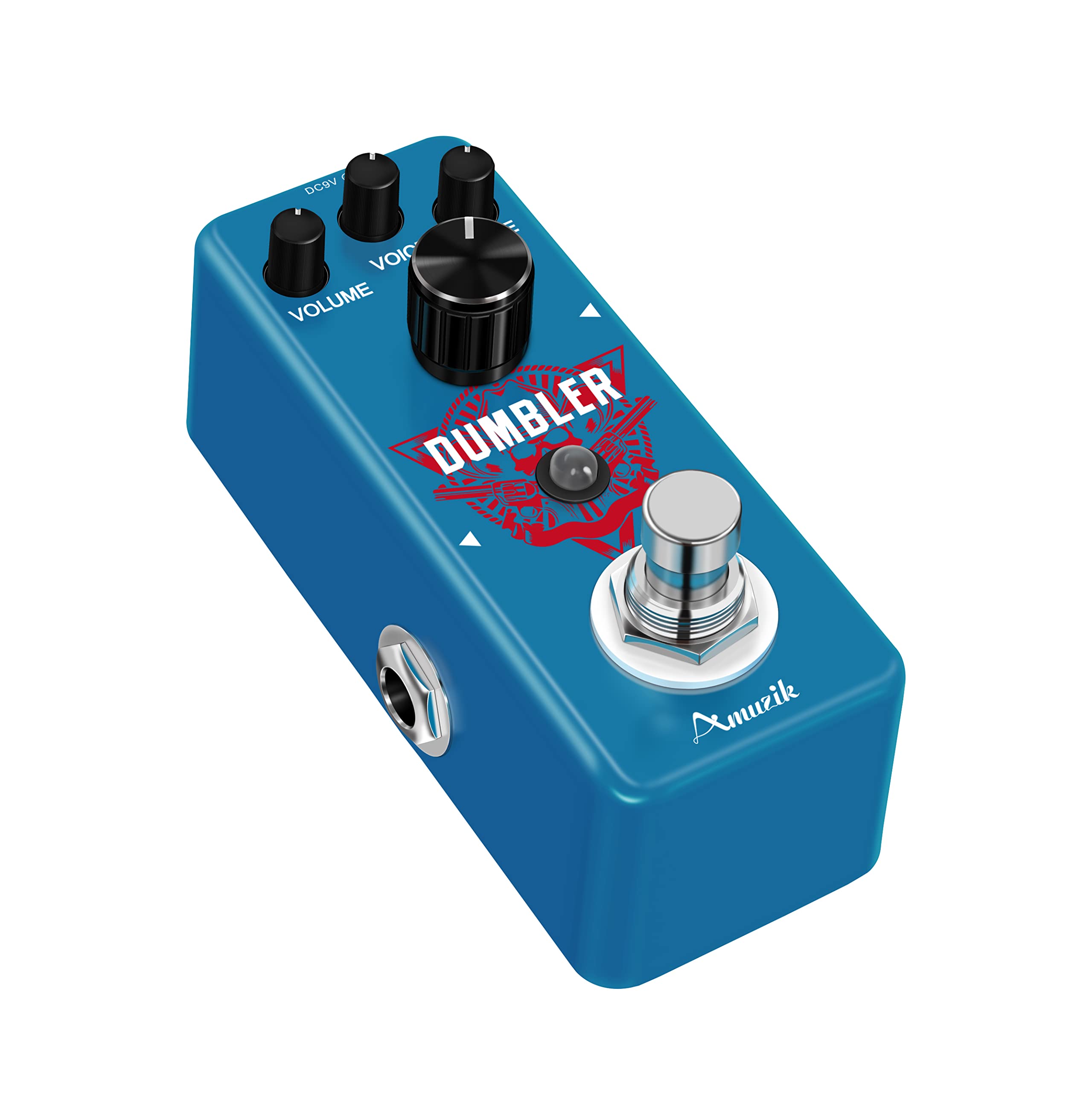 Amuzik Guitar Dumbler Effect Pedal for Electric Guitar Analog Dumbler Effects Pedals with Amp simulator Effect Overdrive Pedals