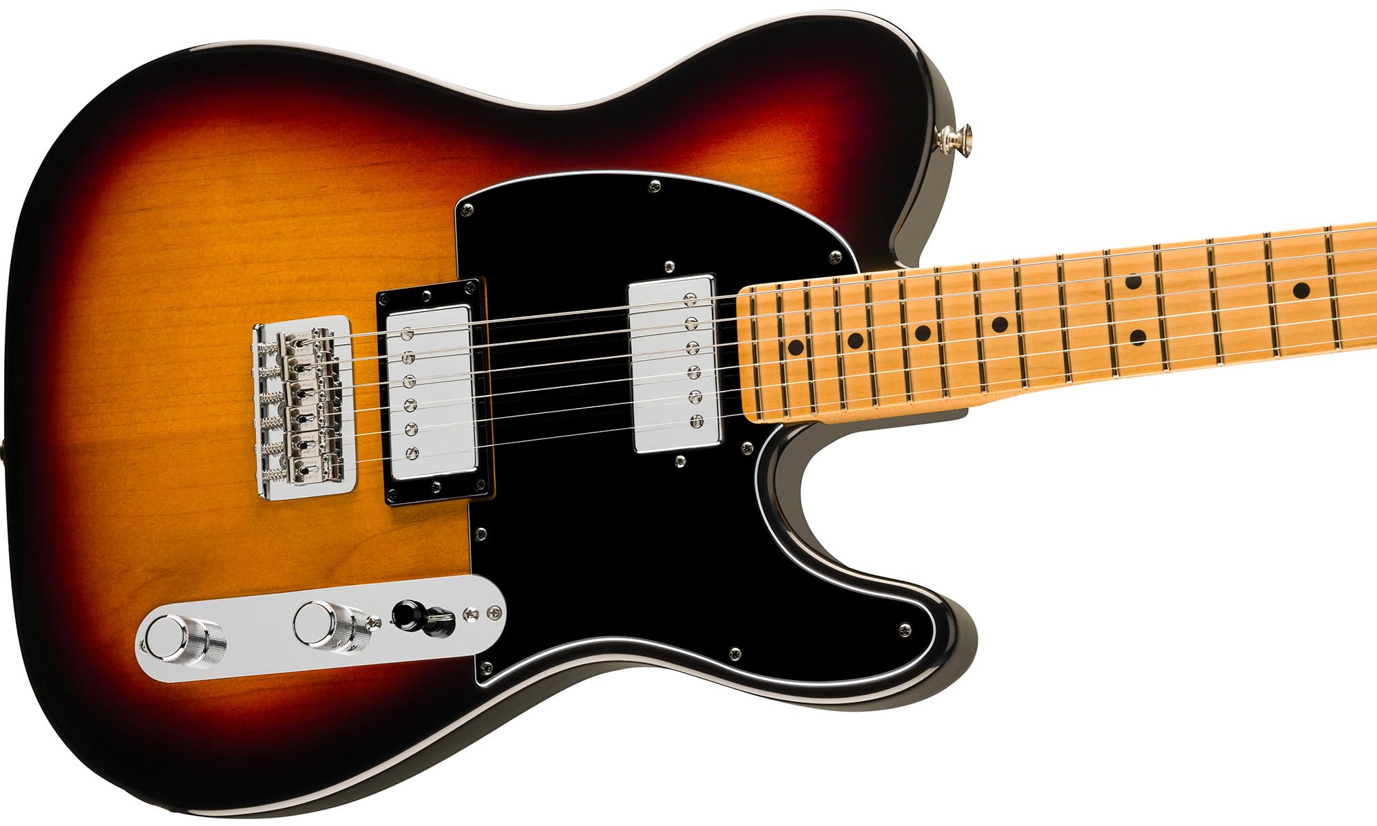Fender Player II Telecaster HH - 3-Color Sunburst Bundle with Tweed Case, Strap, Strings, Picks, and Austin Bazaar Instructional