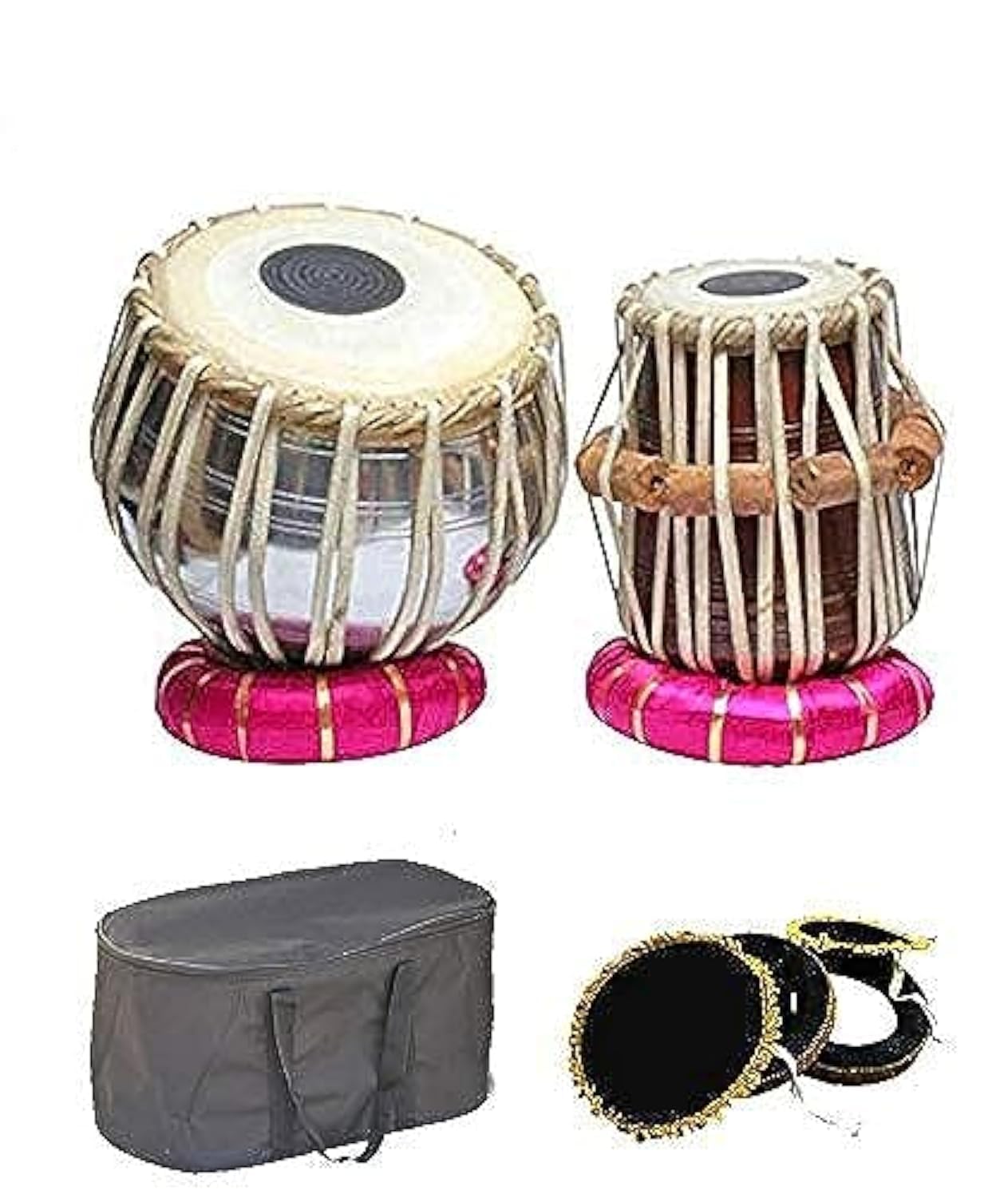 SG Musical Tabla Set Metal for Music Kids(Students) Musical Instrument Bag/Cover Cusion, Cover