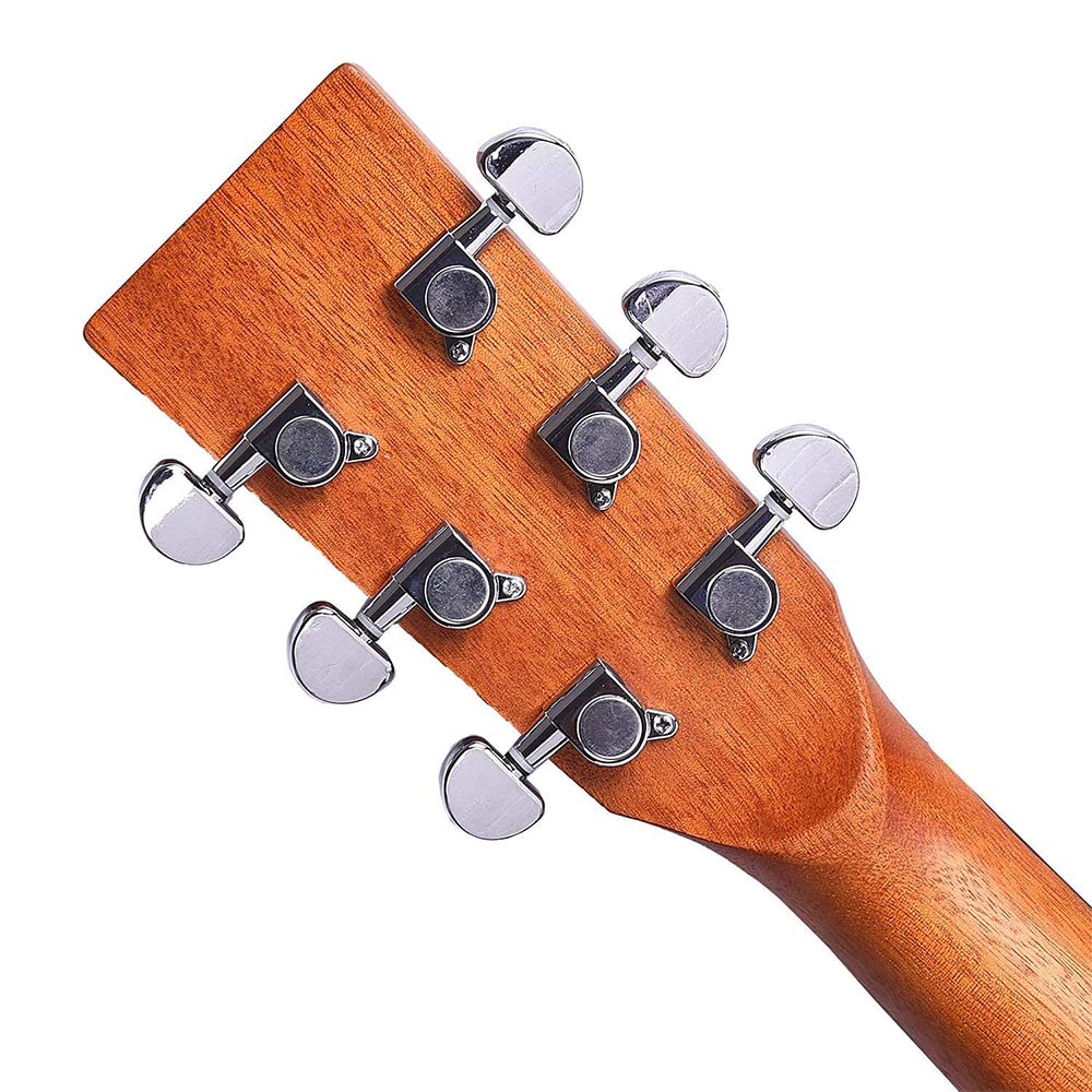 Kadence Acoustica Series Acoustic Electric Guitar - Electric Acoustic Guitar (Ash Wood) - Semi Acoustic Guitar with Pickup & Inb