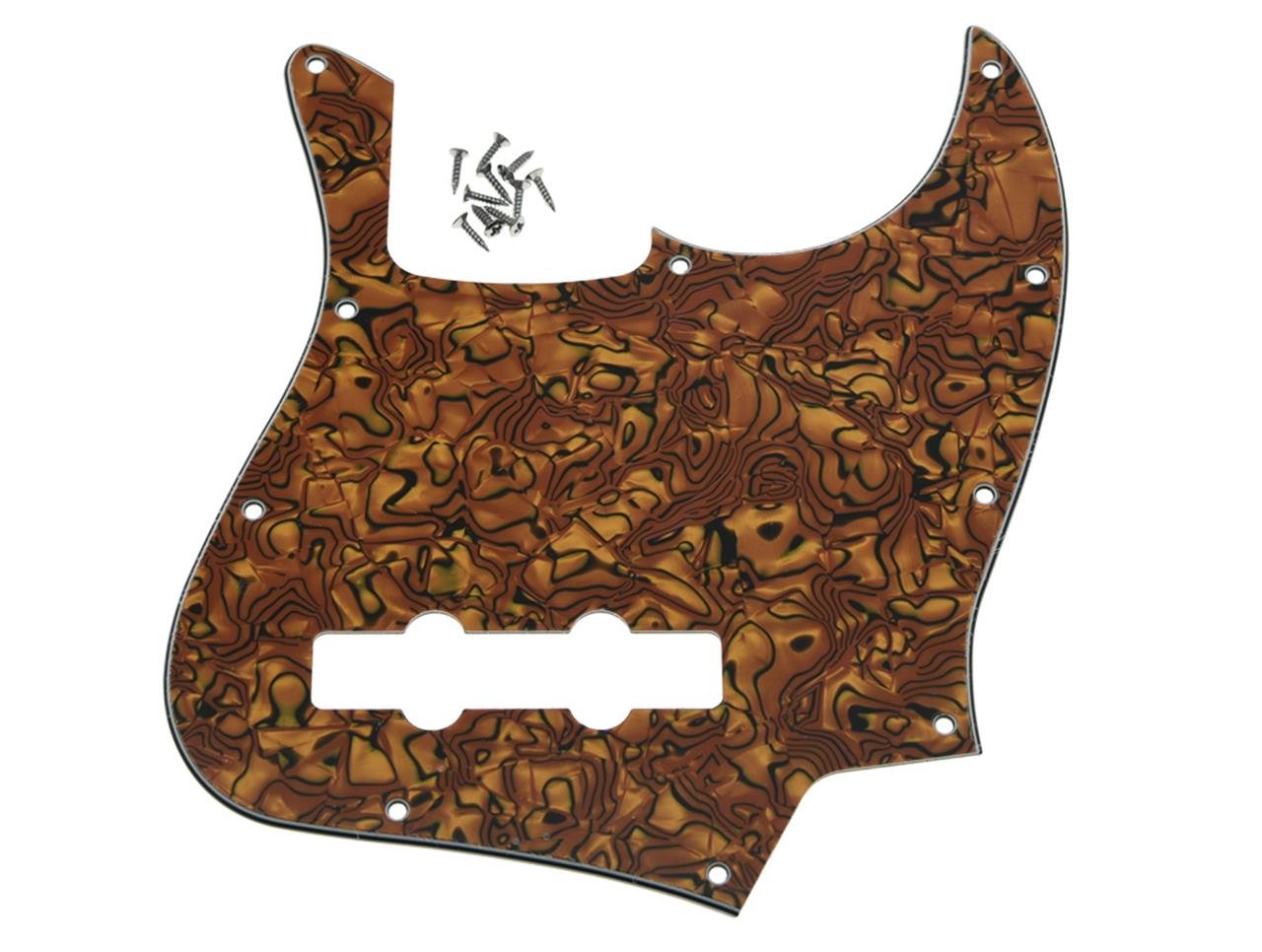 Dopro Jazz Bass J Bass Pickguard For Usa/Mexican 4 String Fd Jazz Bass Tiger Stripe