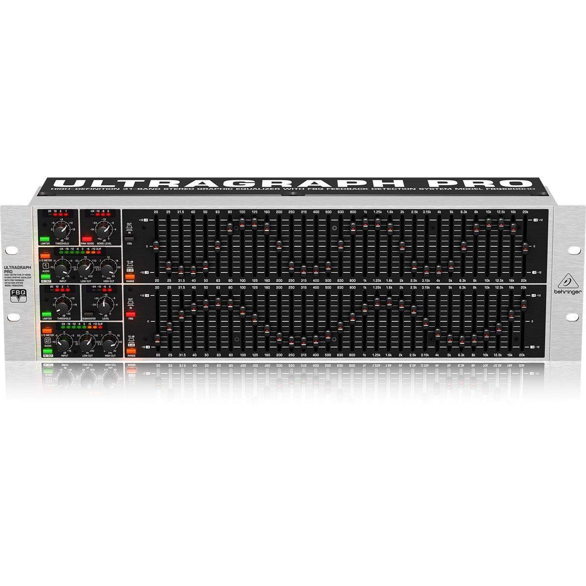 Behringer FBQ6200HD - 31-Band Stereo graphic EQ