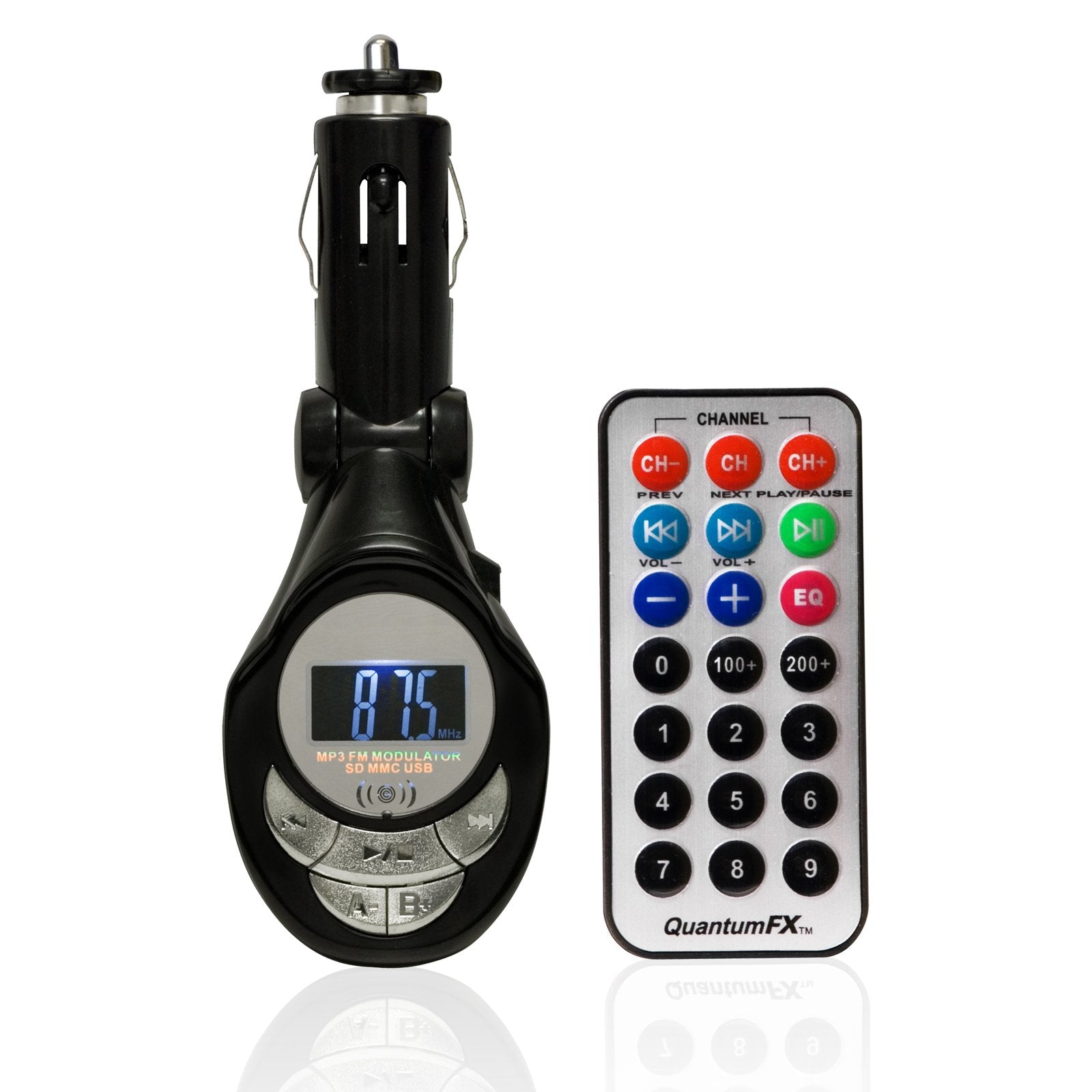 Nutek Electronics FT101BLACK Nutek Black Wireless Fm Transmitter