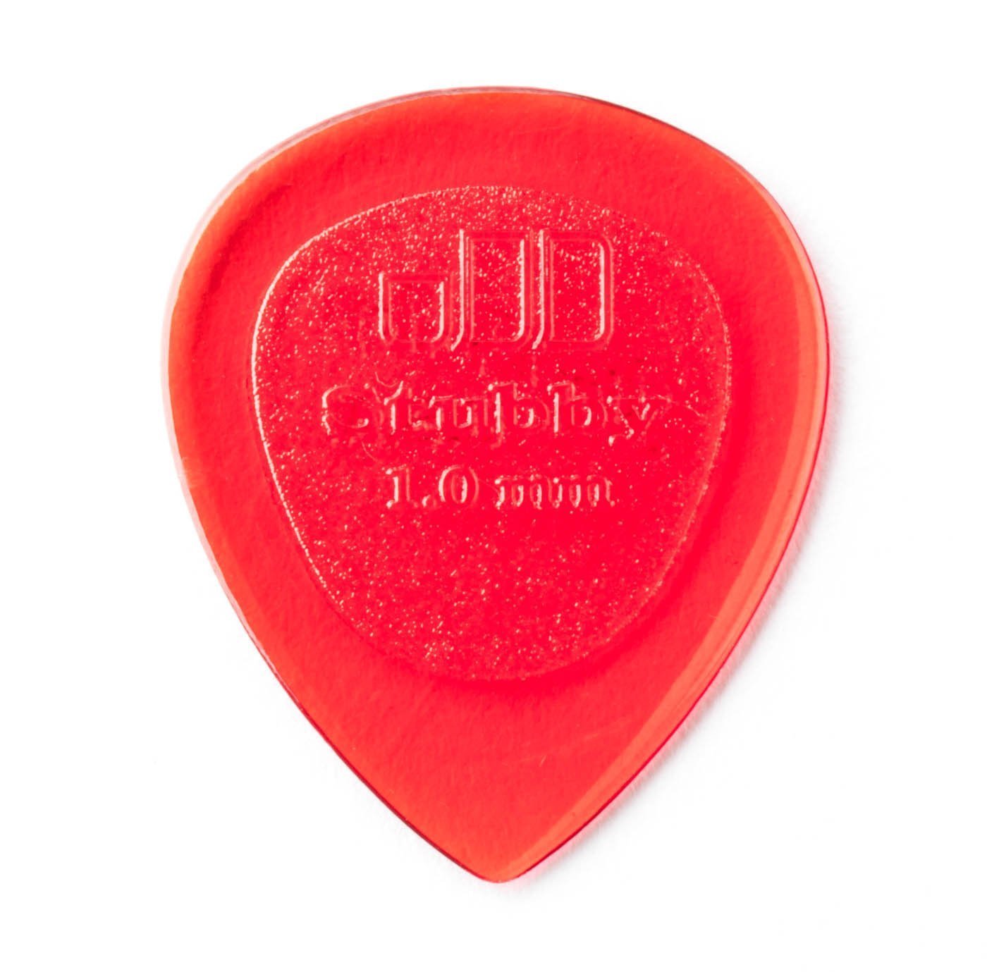 6 Dunlop Stubby Jazz 1.00mm Guitar Picks Red 474P10