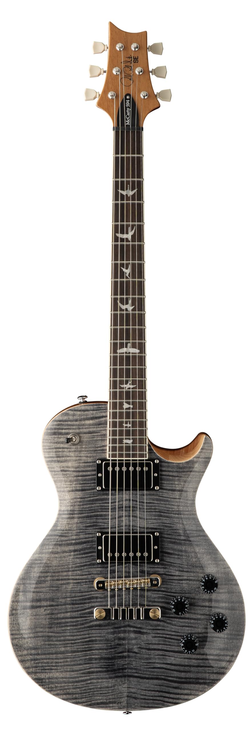 Prs Guitars 6 String Se Mccarty 594 Singlecut Electric Guitar, Charcoal With Gig Bag, Right, (111349::Ch:)