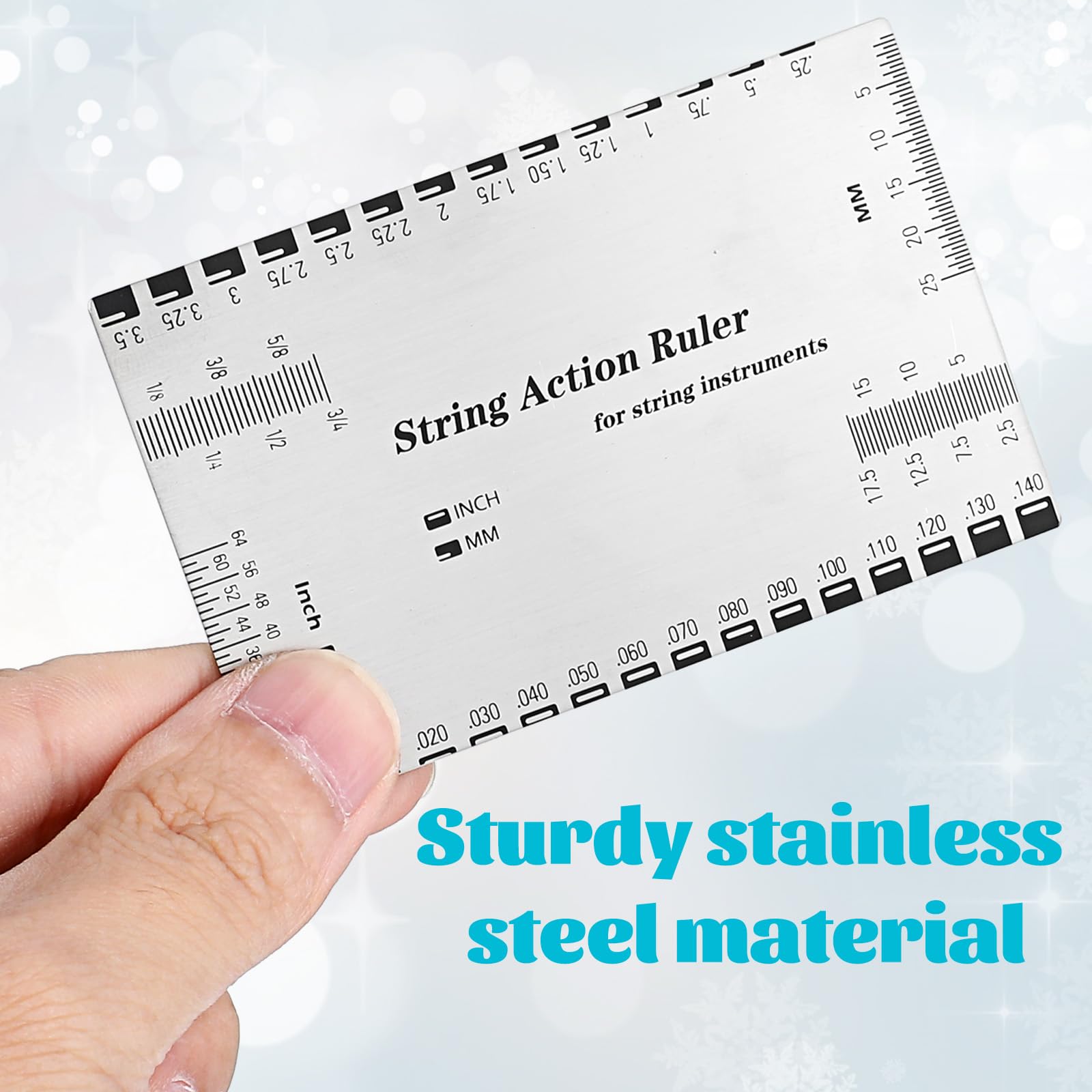 String Action Ruler Guitar Setup Ruler Guitar String Height Gauge String Action Gauge Ruler Guitar Height Gauge Guitar Setup Mea