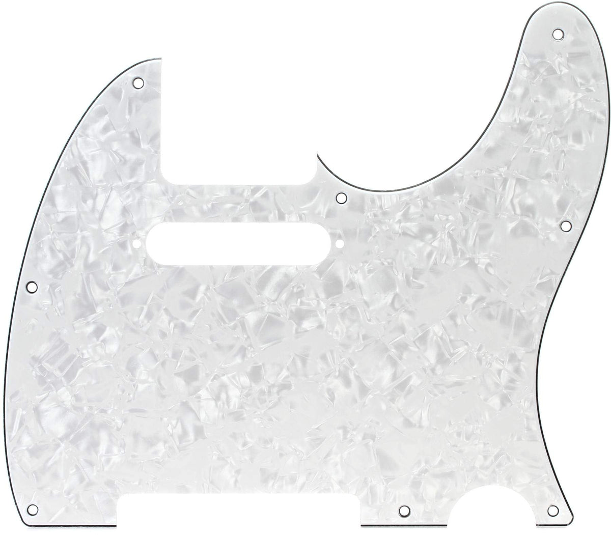 Fender Standard Telecaster Pick Guard (8-Hole) 4-Ply - White Pearl
