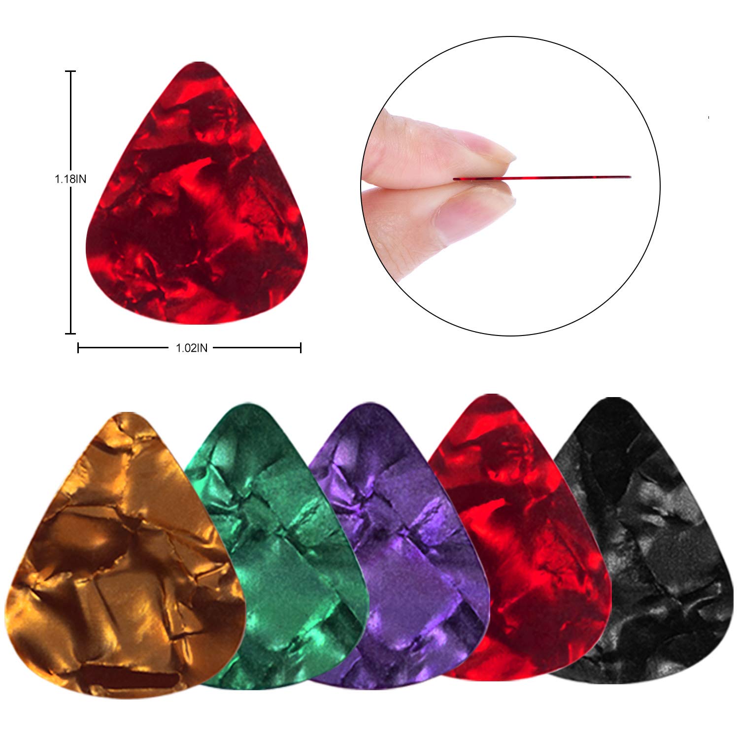 35Pcs Silicone Guitar Finger Protector, Guards Fingertip Protectors Fingertip Protection Covers Caps for Stringed Instruments, S