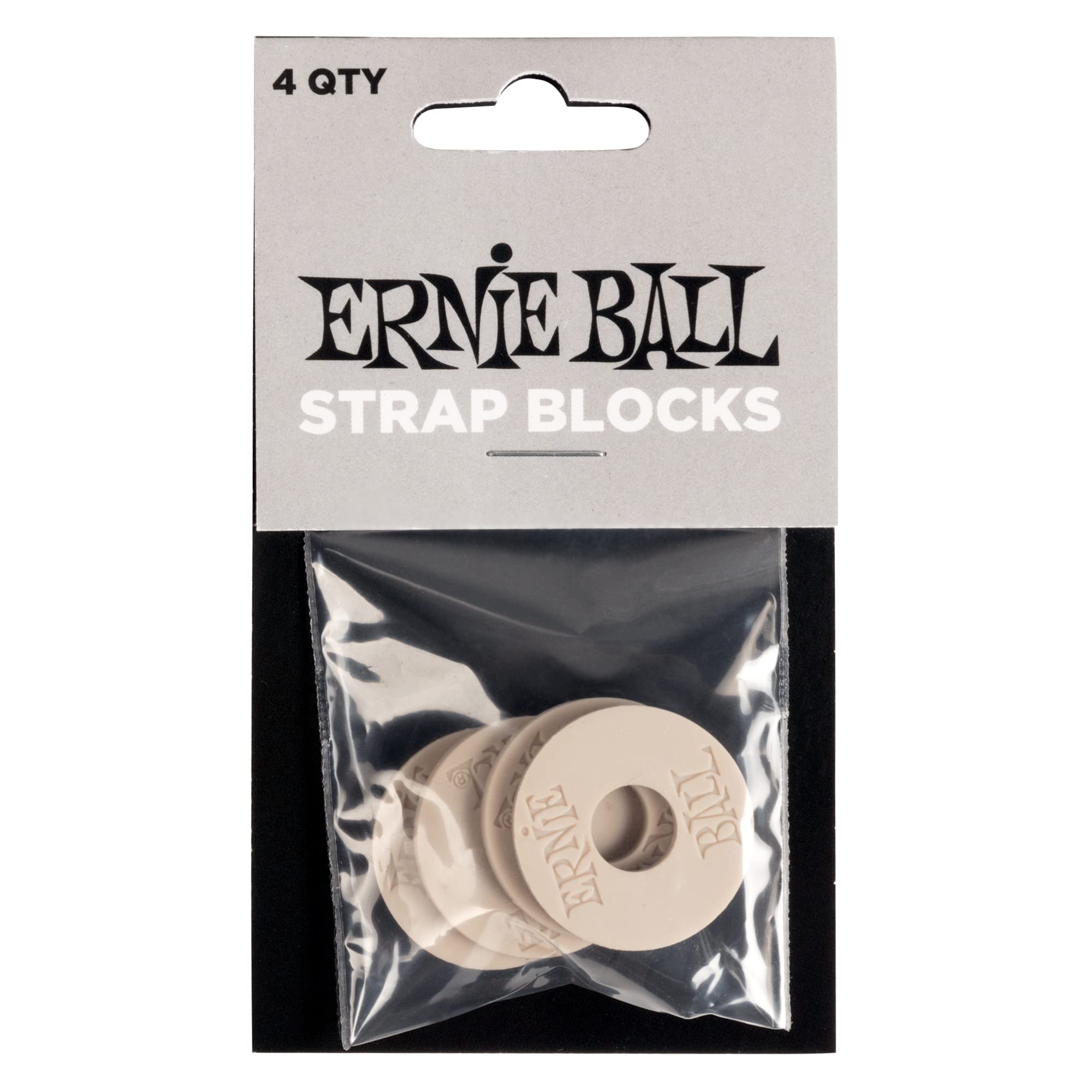 Ernie Ball Strap Blocks, Gray (P05625)