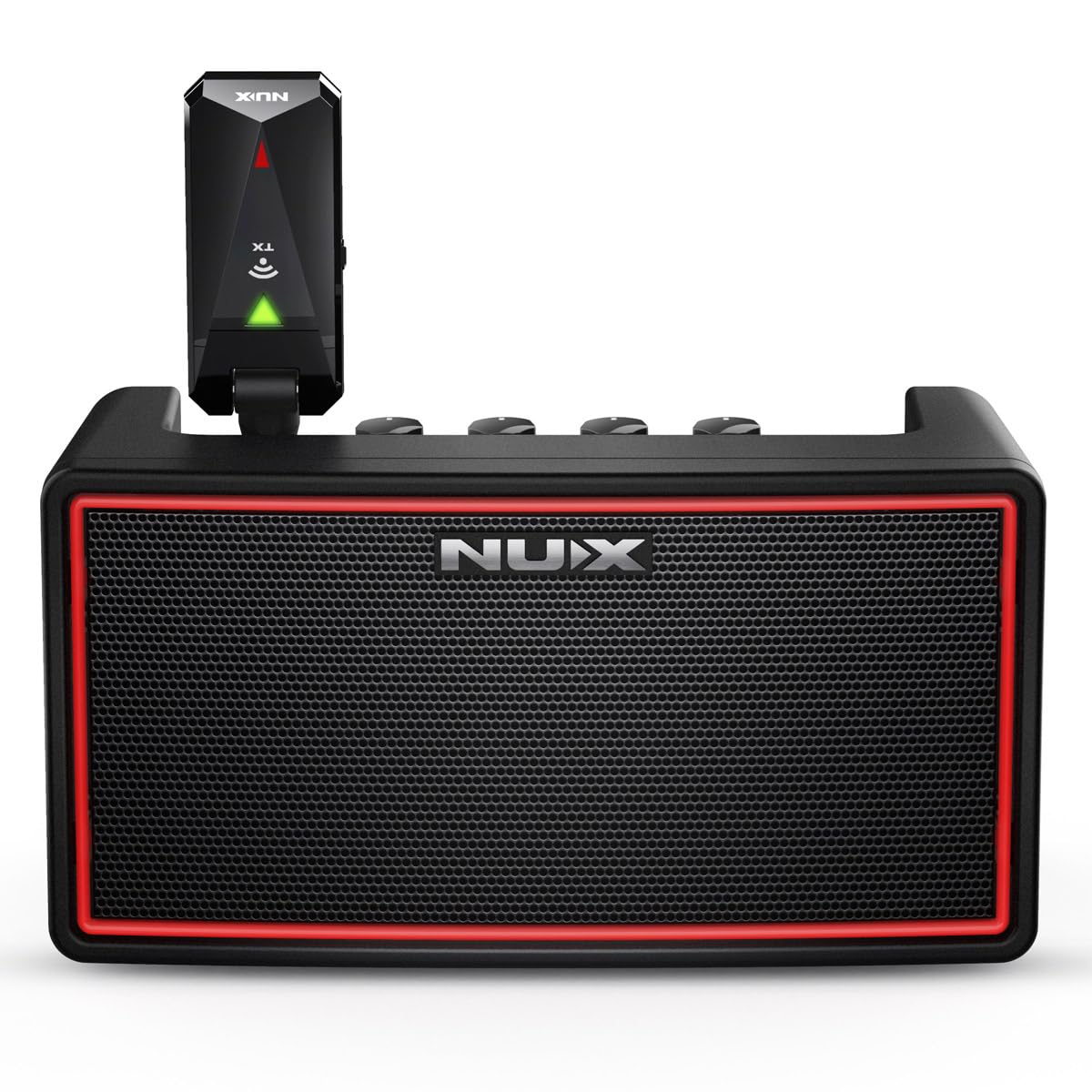 NUX Mighty Air Wireless Stereo Modelling Guitar/Bass Amplifier with Bluetooth, Mobile App, User Friendly Music Player, Up to 18 