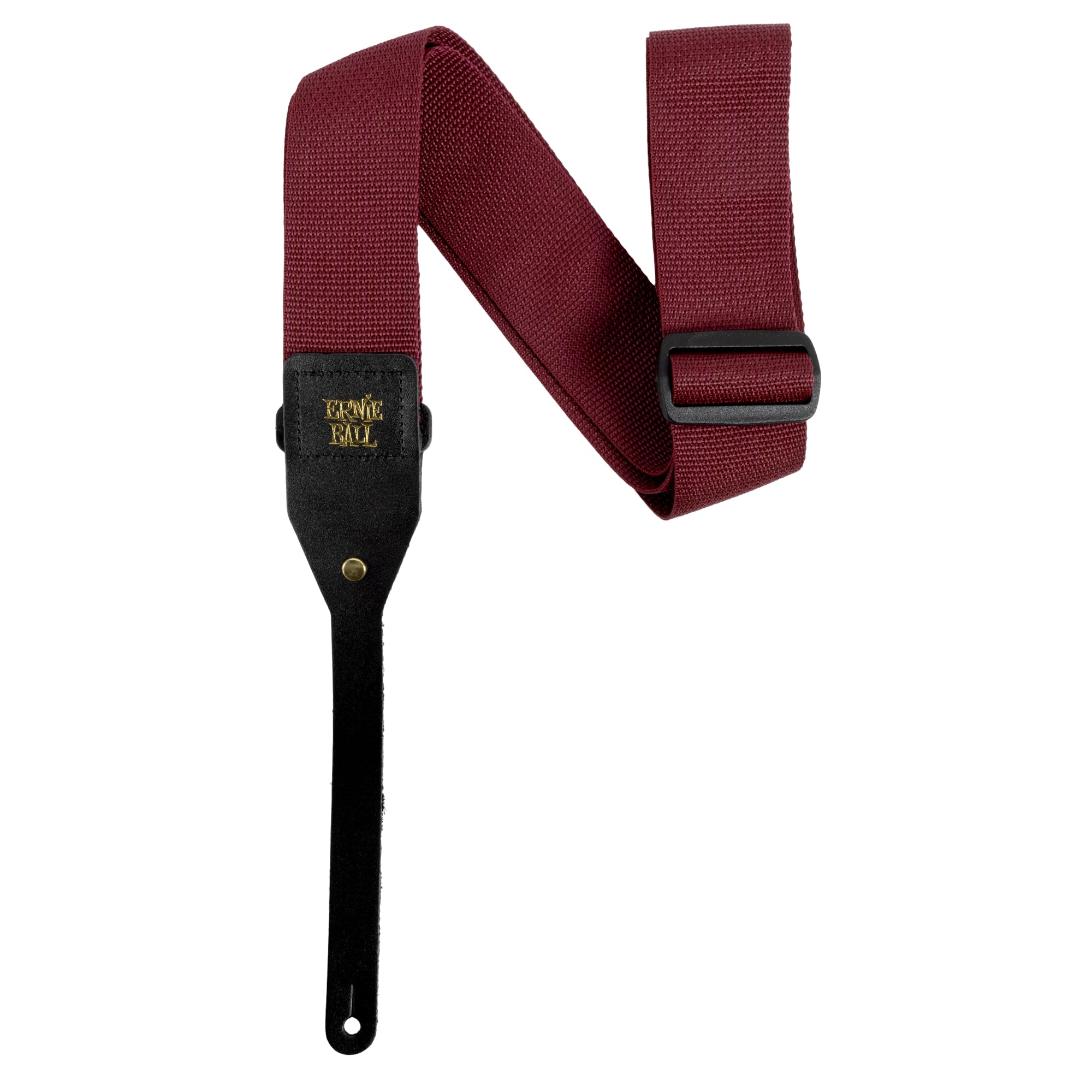 Ernie Ball Polypro Acoustic Guitar Strap - Burgundy (P05367)