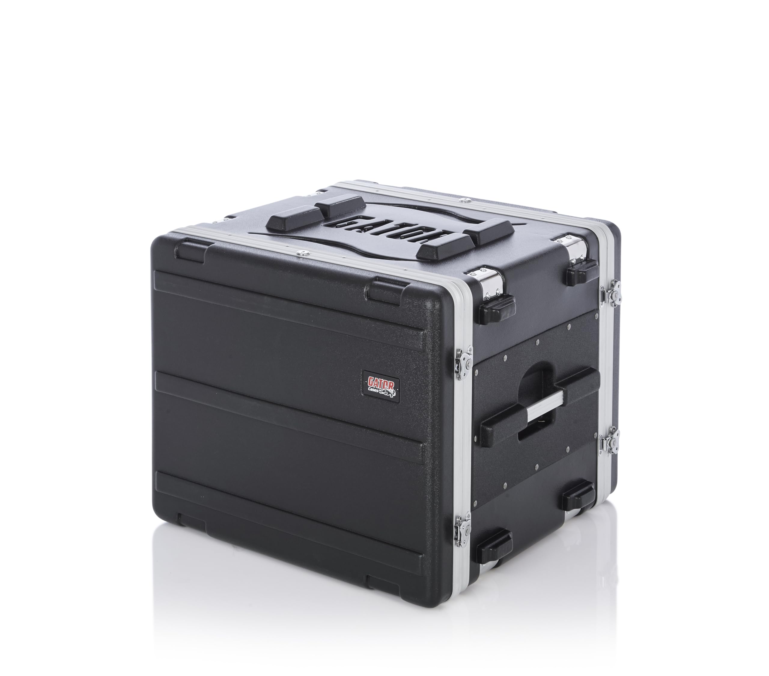 Gator Cases Lightweight Molded Shock Rack Case with 16.5 depth, 8U Size (G-SHOCK-8L)