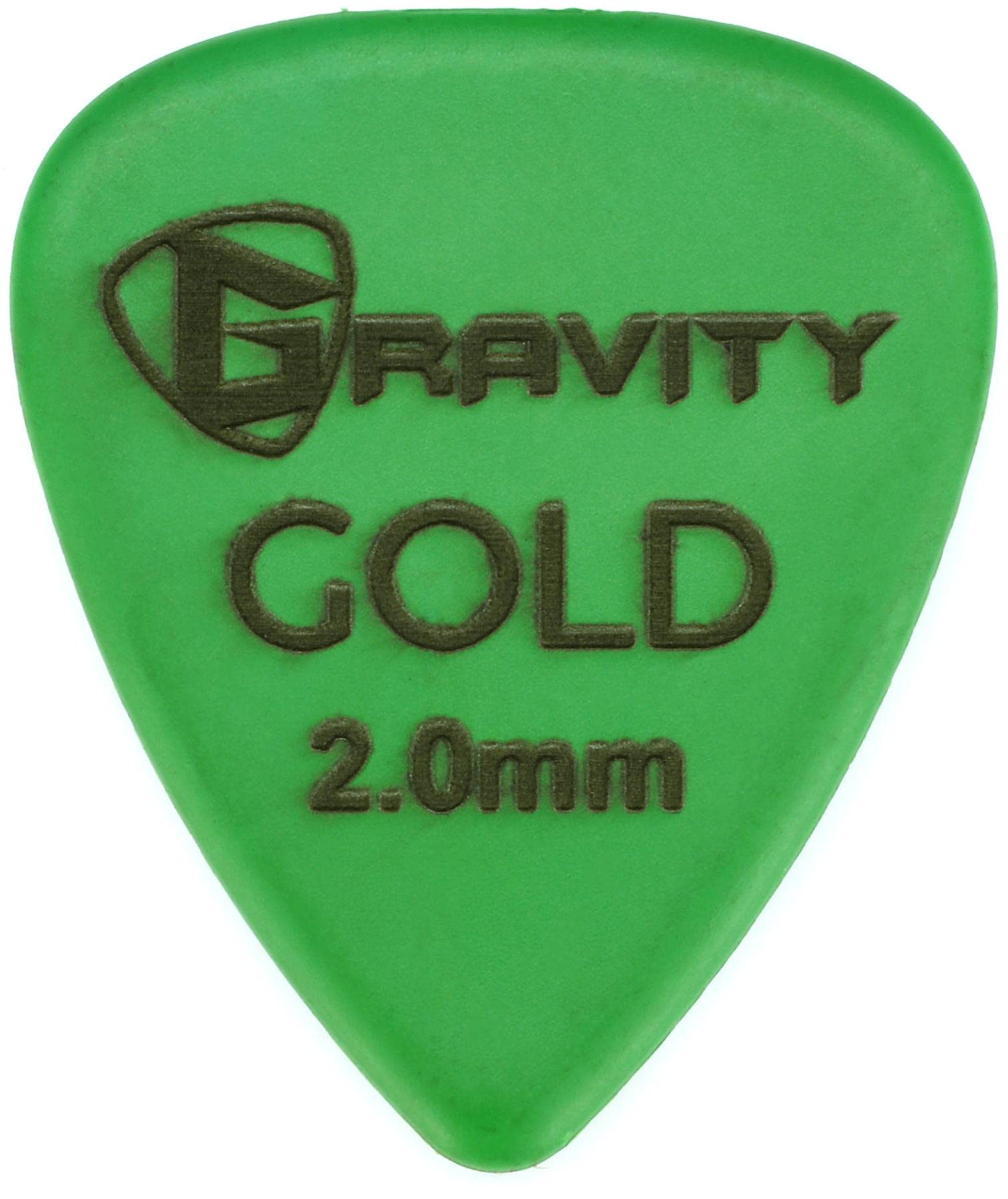 Gravity Gold Series Guitar Picks - Perfect For Beginners & Professionals | Pack Of 4