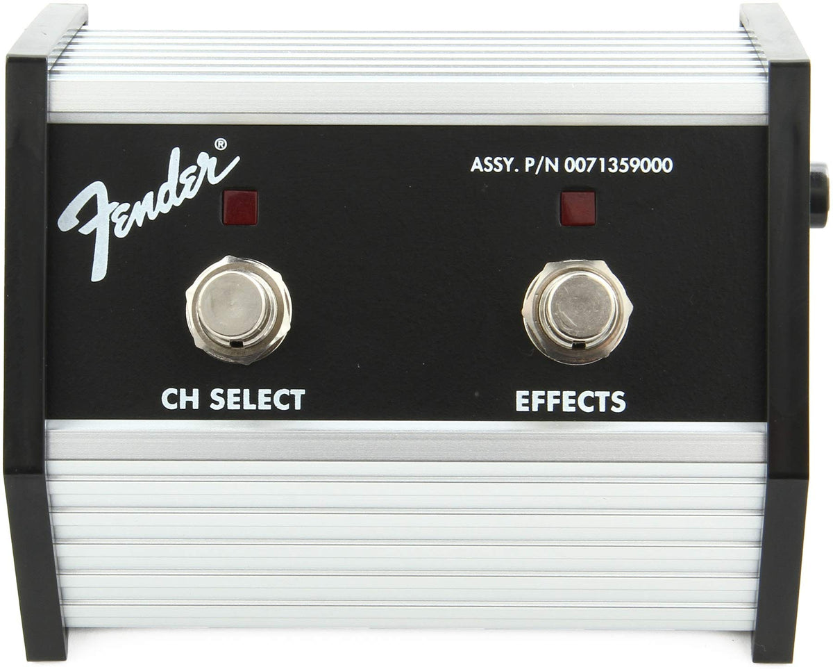 Fender 2-Button Footswitch: Channel Select/Effects On/Off – Emusicmart