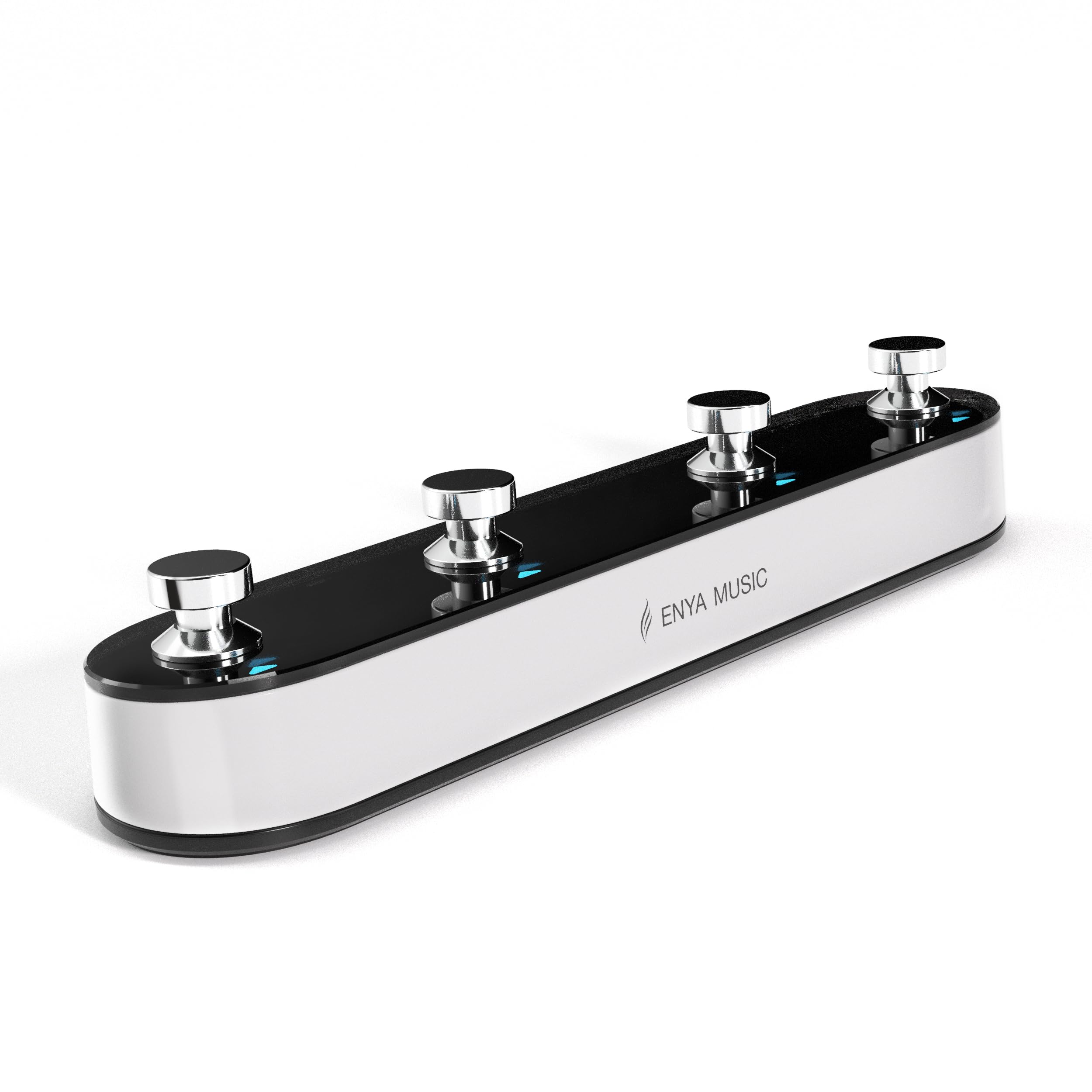 ENYA INSPIRE & SONIC JT Electric Guitar Compact Foot Pedal Controller-Smart App Integration & Instant Tone Switching