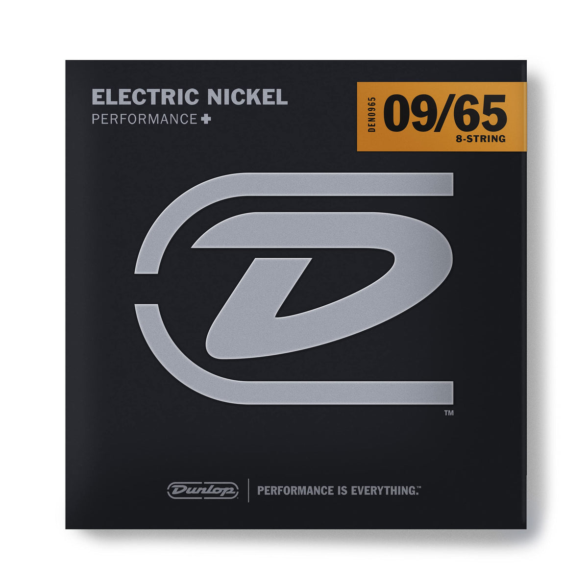 Jim Dunlop Den0965 Nickel Wound Electric Guitar Strings, Light, 009-065, 8 Stringsset
