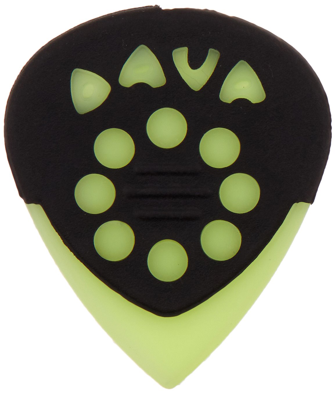 Dava Guitar Picks, Black, Inch (9136)