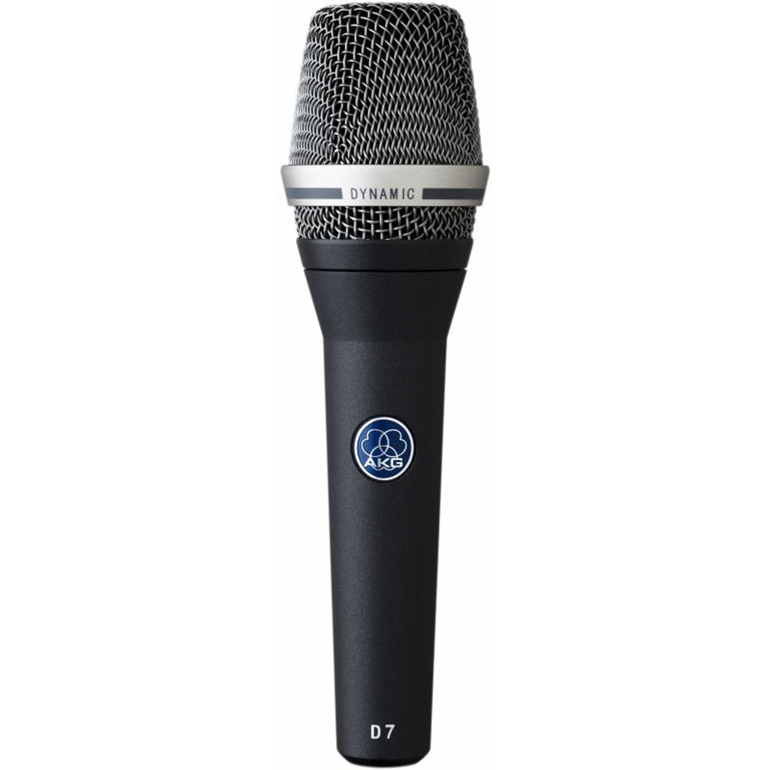 AKG Pro Audio D7 Reference Dynamic Vocal Microphone with Varimotion Diagphragm for Clean and Crisp Sound with Outstanding High G