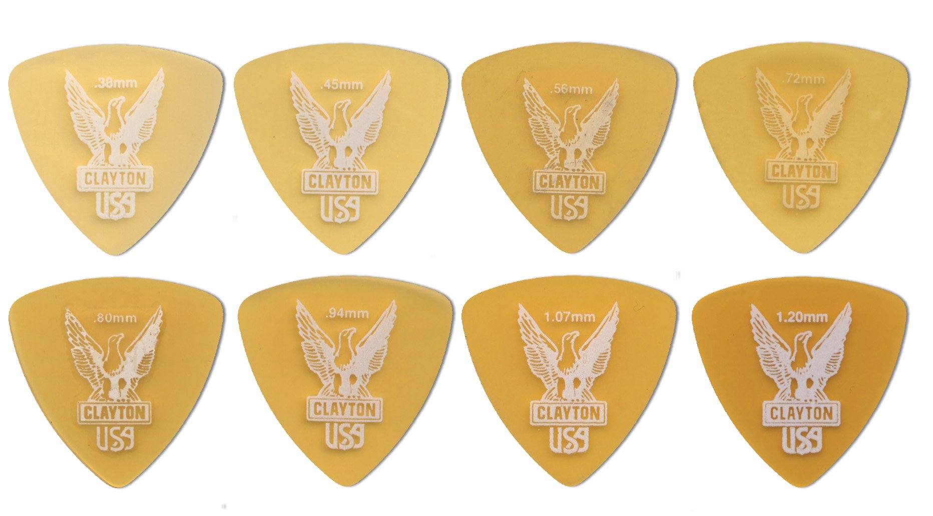 Clayton Picks Ultem Urt80/12 Guitar Picks