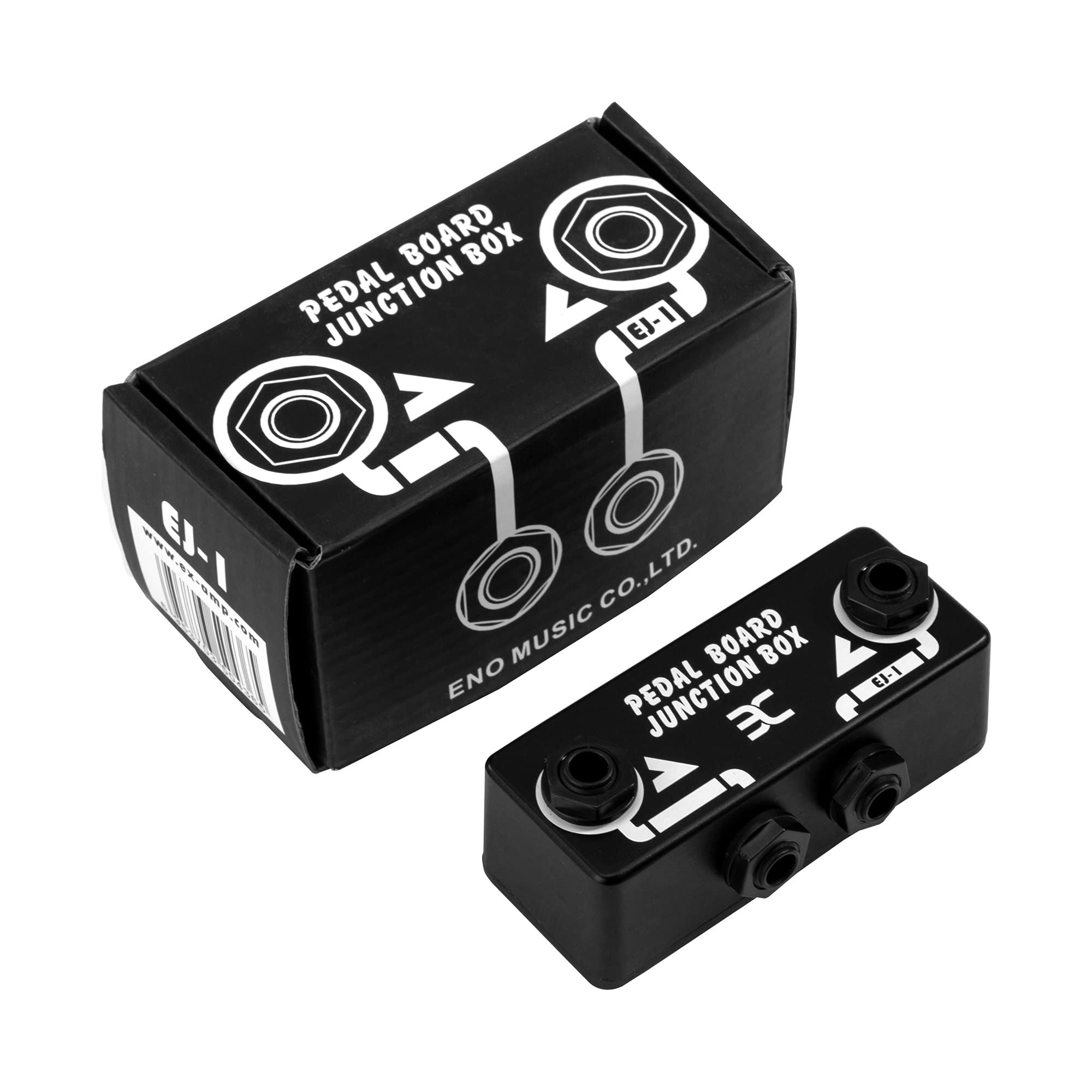 EX Pedalboard Junction Box - Aggregate Input and Output in one Place - Simplify Setting, Protect Jack and Save Space