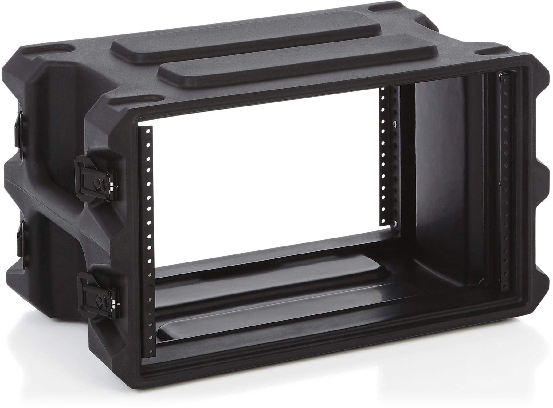Gator Cases Pro Series Rotationally Molded 6U Rack Case with Shallow 13 Depth; Made in USA (G-PRO-6U-13)