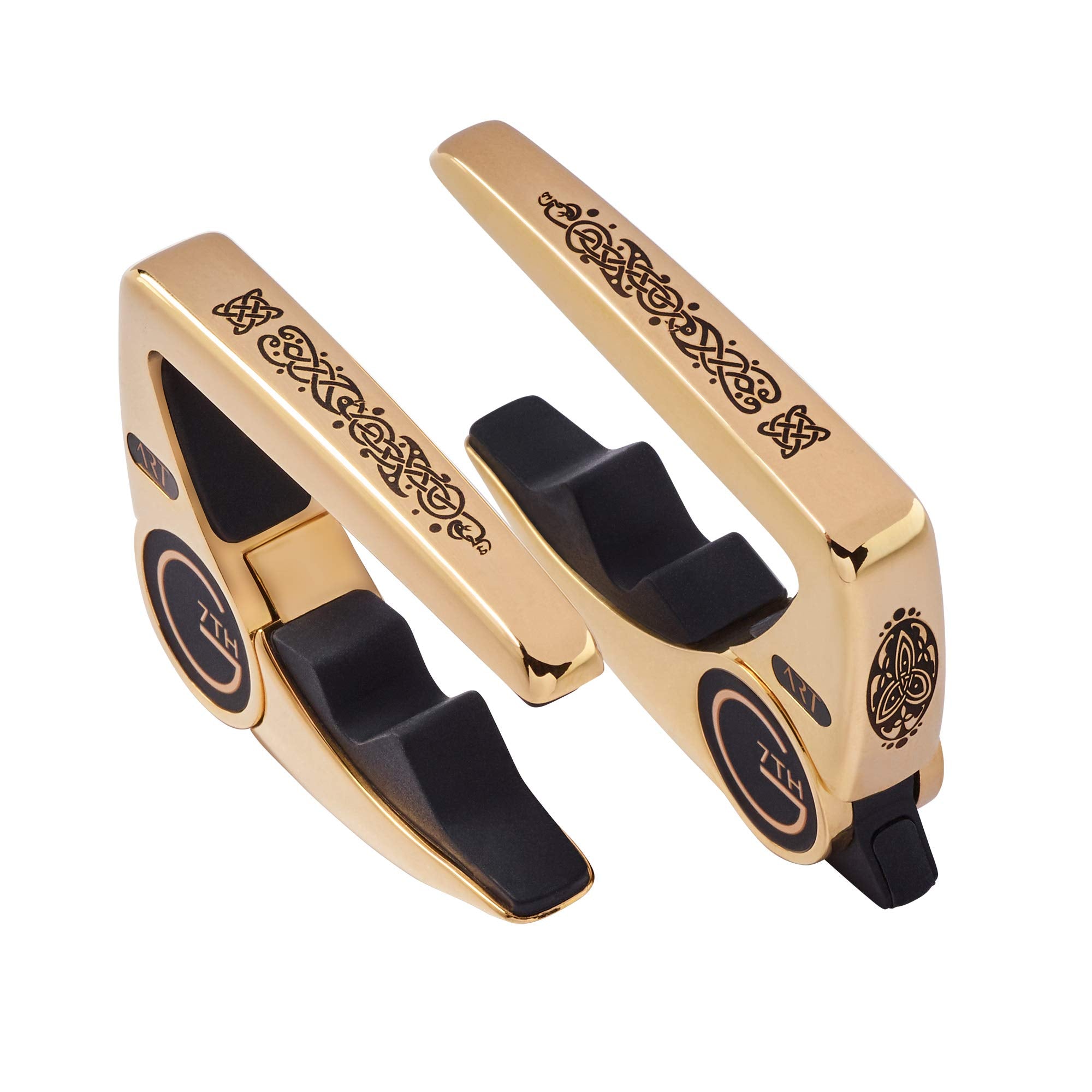 G7th Special Editions 6 String Guitar Capo, Ambidextrous, Gold, 63g/2.2oz. Low profile and non-intrusive (C81153)