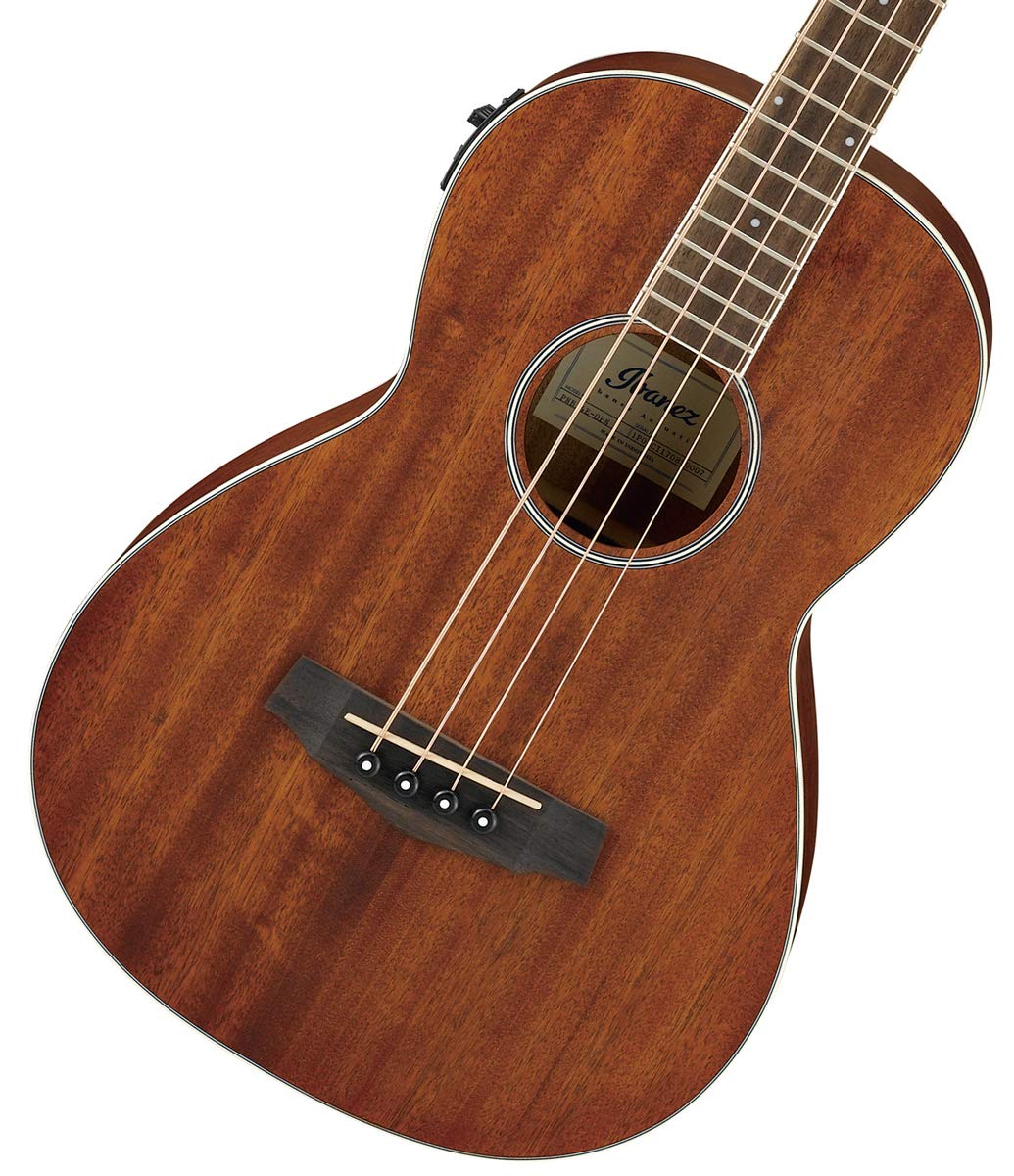 Ibanez Guitar, Right, Open Pore Natural, Okoume Top (Pnb14E)