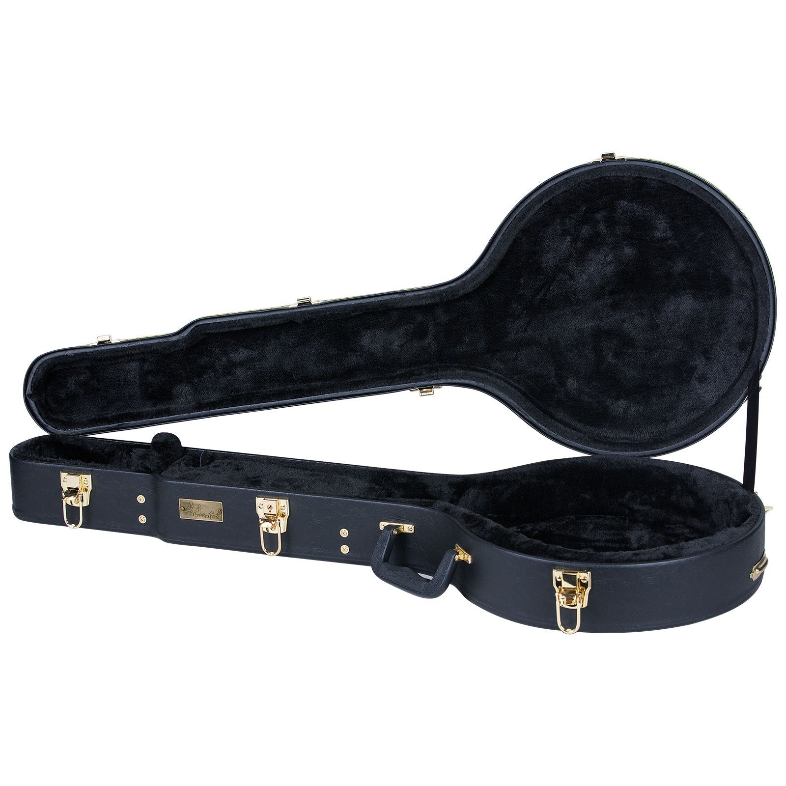 Golden Gate C-1535 Premier Hardshell 4 or 5-String 11 Inch Openback Banjo Case