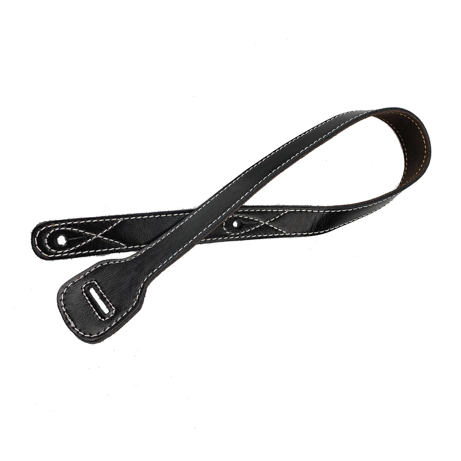 Walker & Williams XL-72 Black Guitar Strap Extender Lengthens W&W Straps Up To 60''