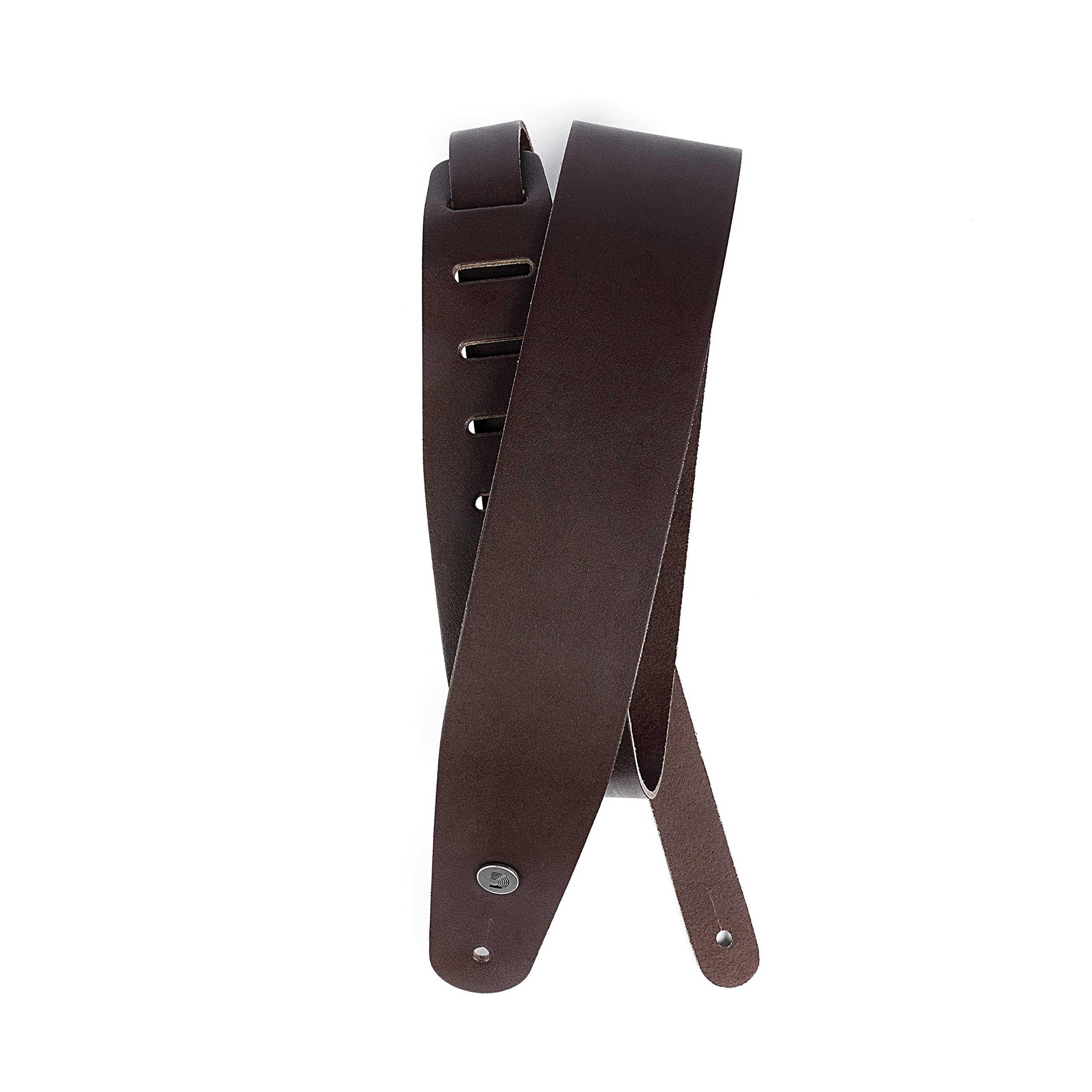 D'Addario Planet Waves 2.5 Inches Classic Leather Guitar Strap - Brown