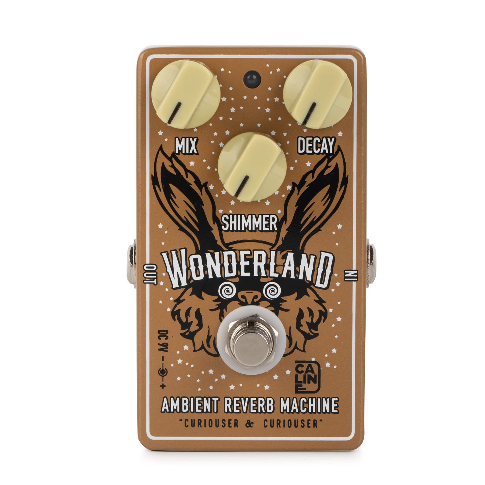 Caline Cp-508 Wonderland Ambient Modulated Digital Reverb Guitar Effects Pedal Aluminum Alloy Casing