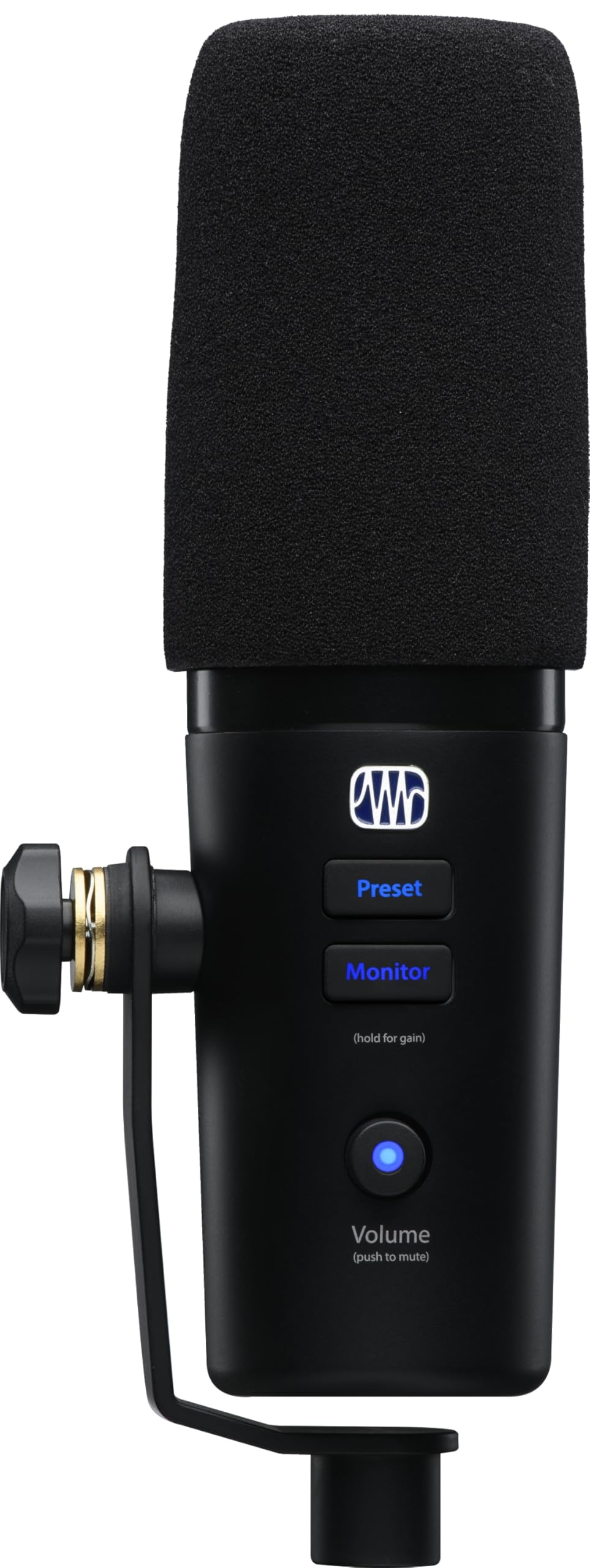 PreSonus Revelator Dynamic USB Microphone for recording, podcasts, and streaming with onboard effects and easy-to-use presets pl