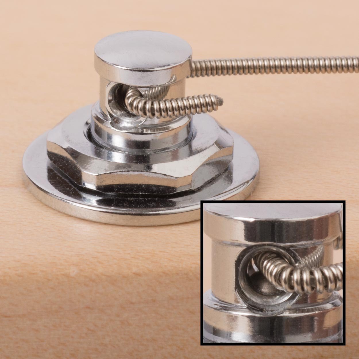 Gotoh Magnum Lock-Trad 6-In-Line Guitar Tuners, Gold