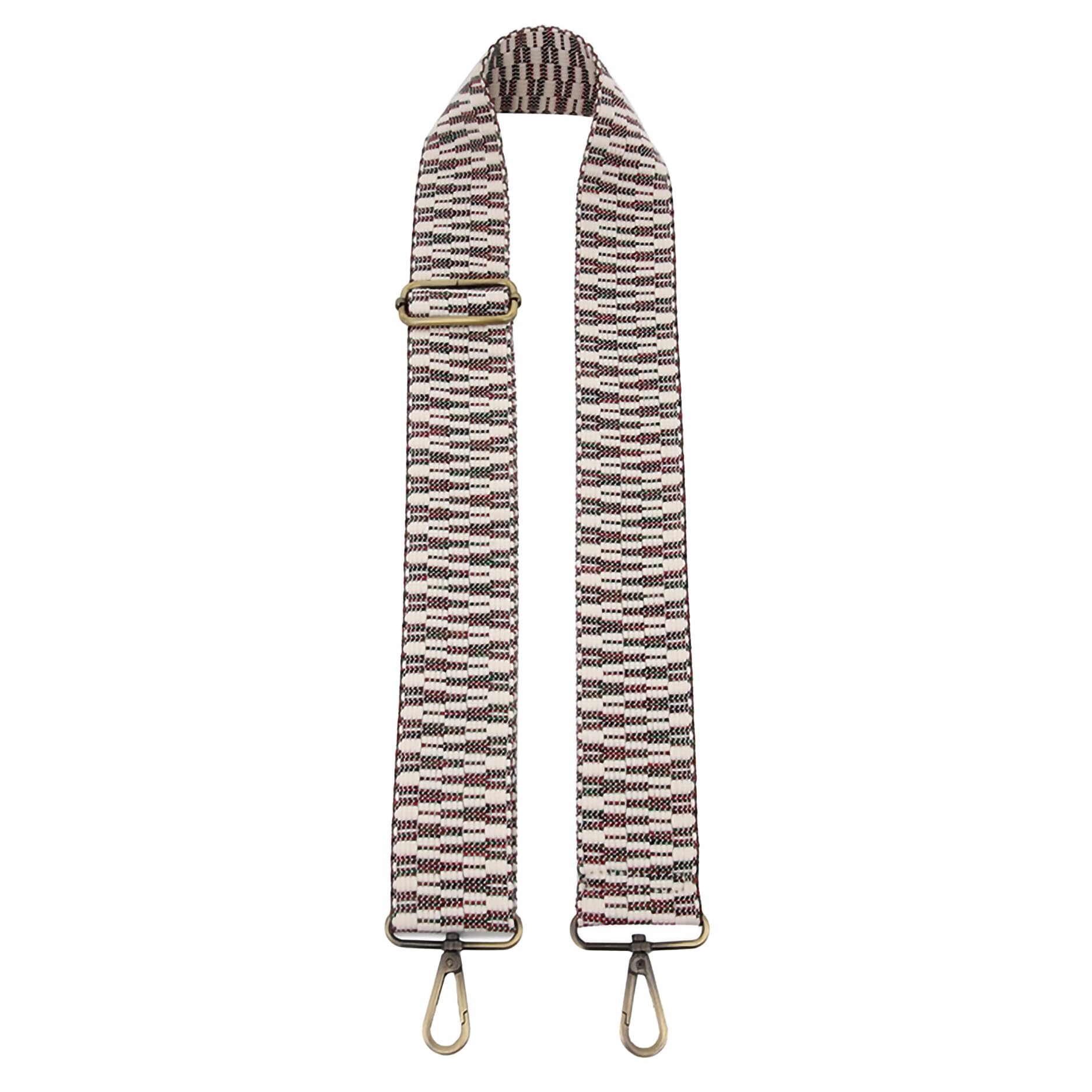 Jen & Co. Aztec Guitar Strap, Beige (Stpazt-Bg)