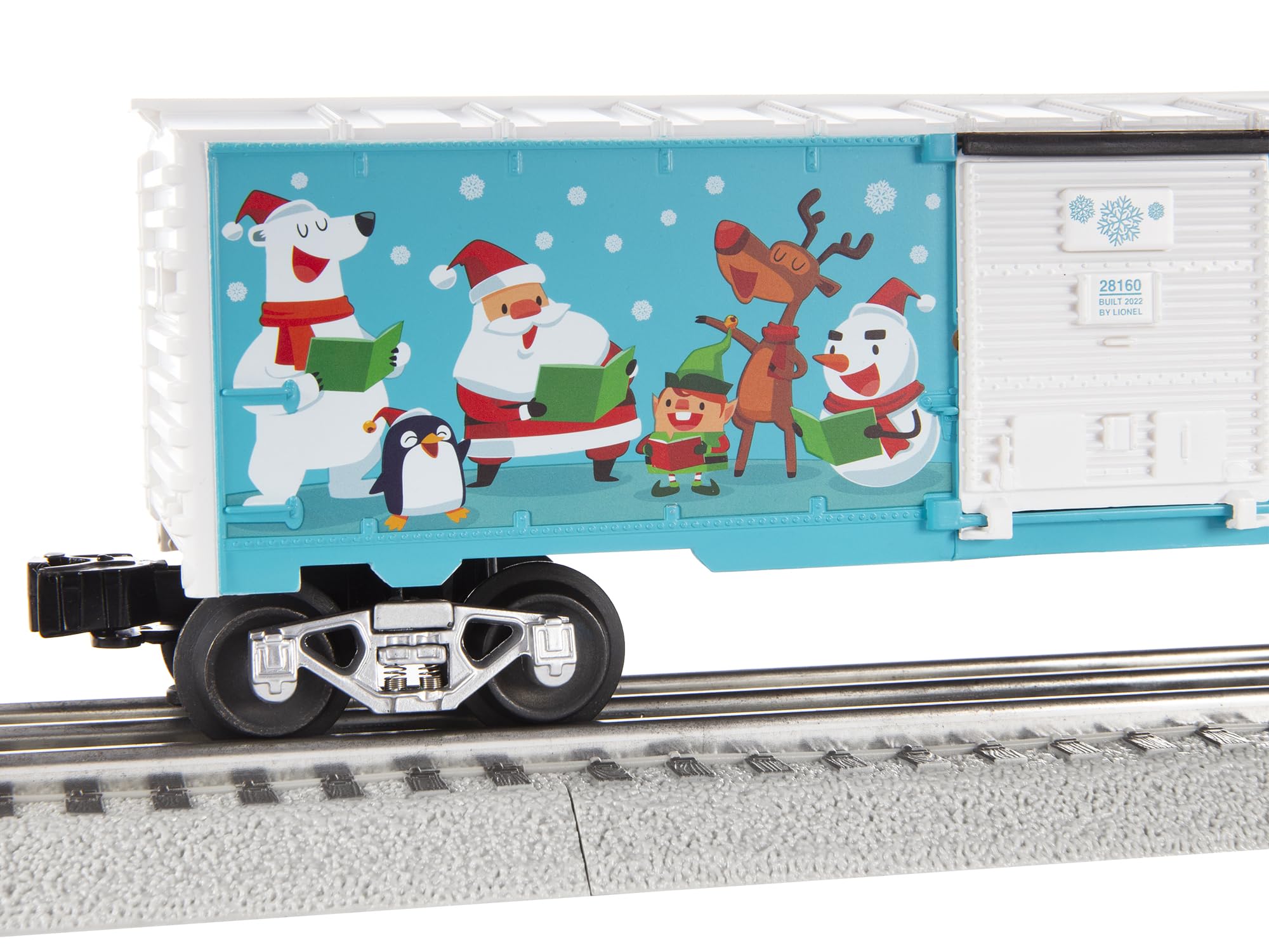 Lionel 2022 Christmas Music Boxcar Plastic Car Toy Vehicle