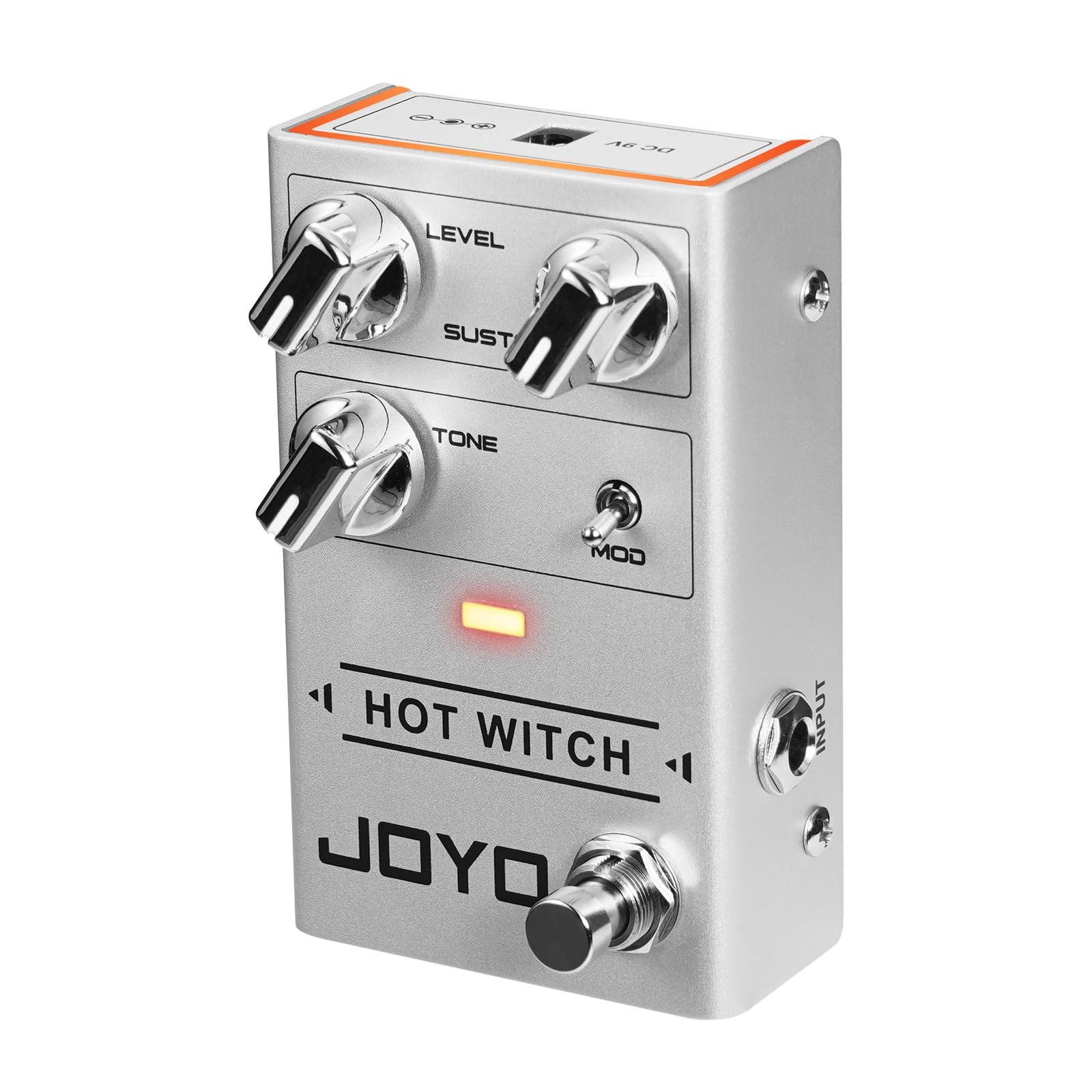 JOYO Fuzz Pedal Multiple Fuzz Effects Guitar Pedal for Electric Guitar from Modern to Vintage Classical Tone True Bypass (HOT WI