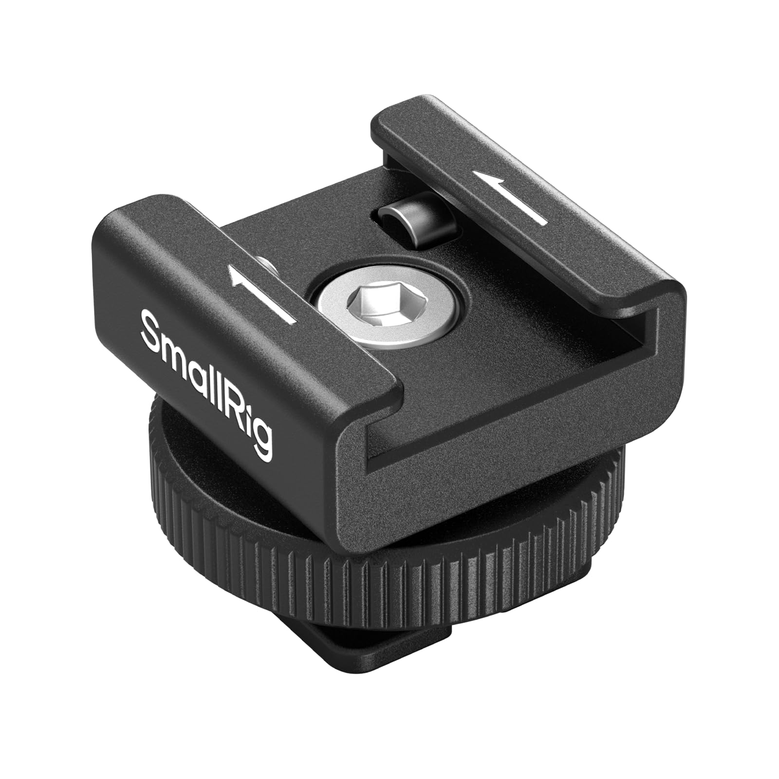 SmallRig Cold Shoe Mount Adapter for Wireless Microphone, for DJI Mic / Mic 2, for RODE Wireless Go II, for Saramonic BLink 900 