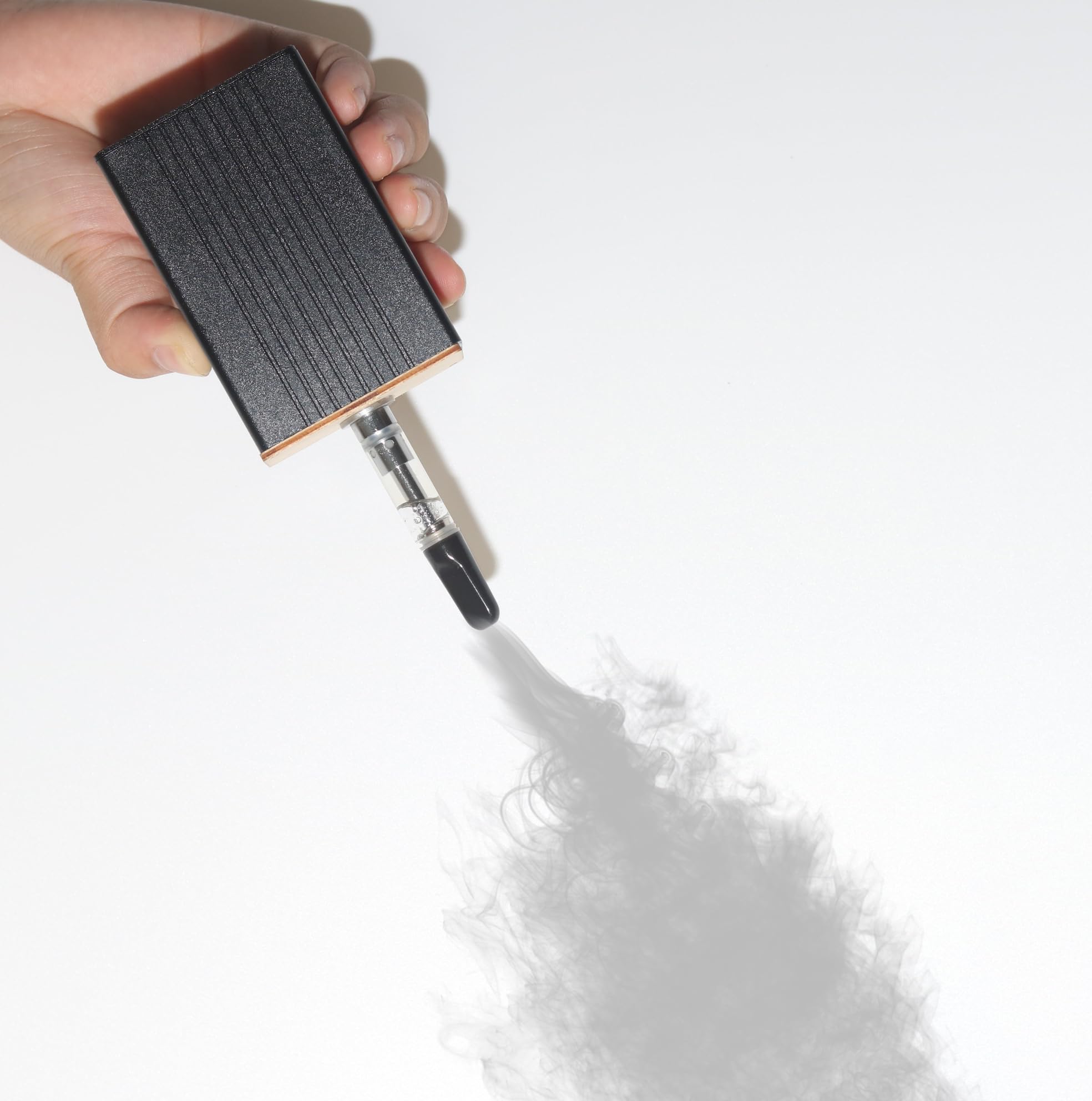 Mini Fog Machine,Smoke Machine For Outdoor Events Dj Parties Photography,Indoor Stage Effects,Halloween (Rectangle Black)