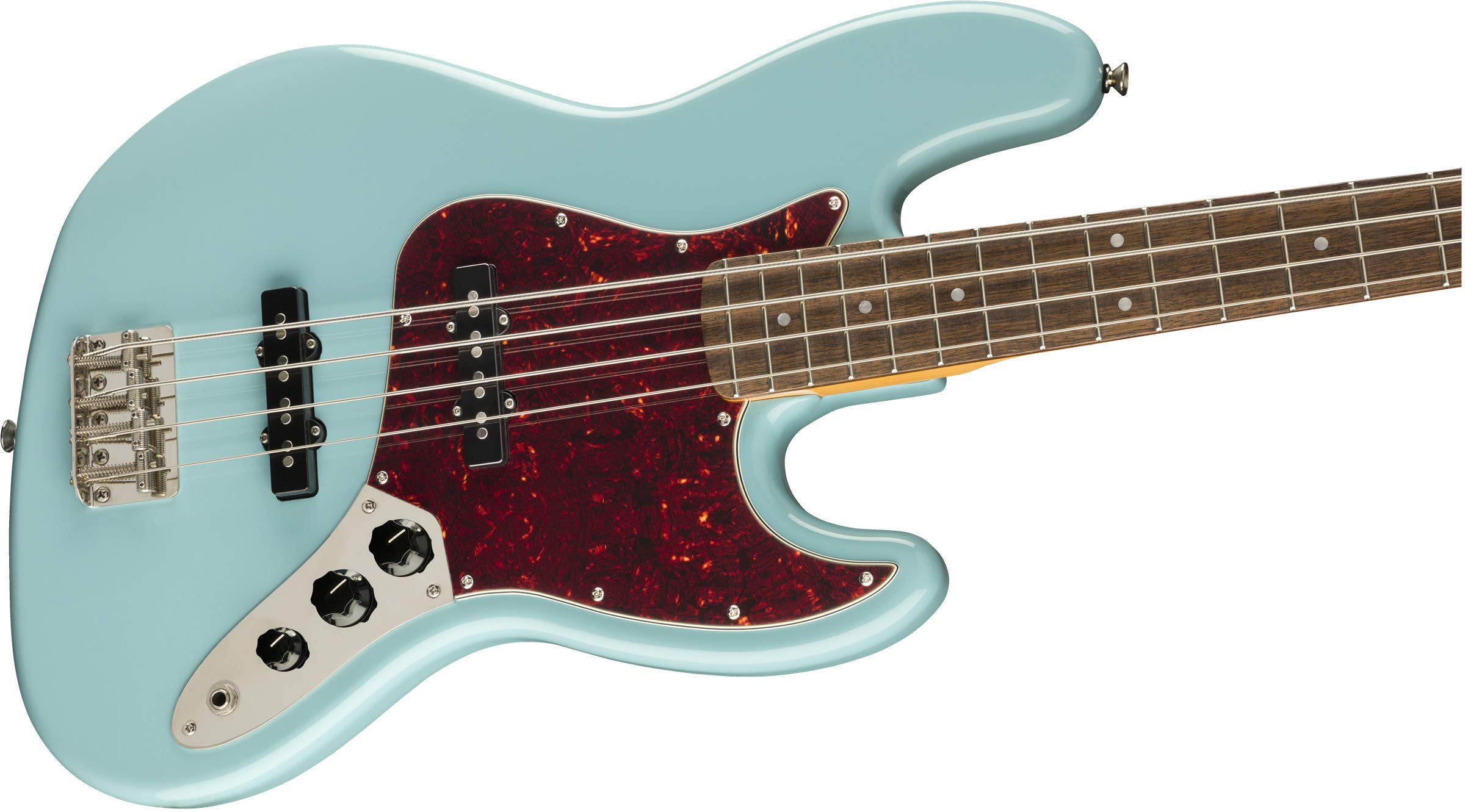 Squier Classic Vibe 60s Jazz Bass, Daphne Blue, Laurel Fingerboard
